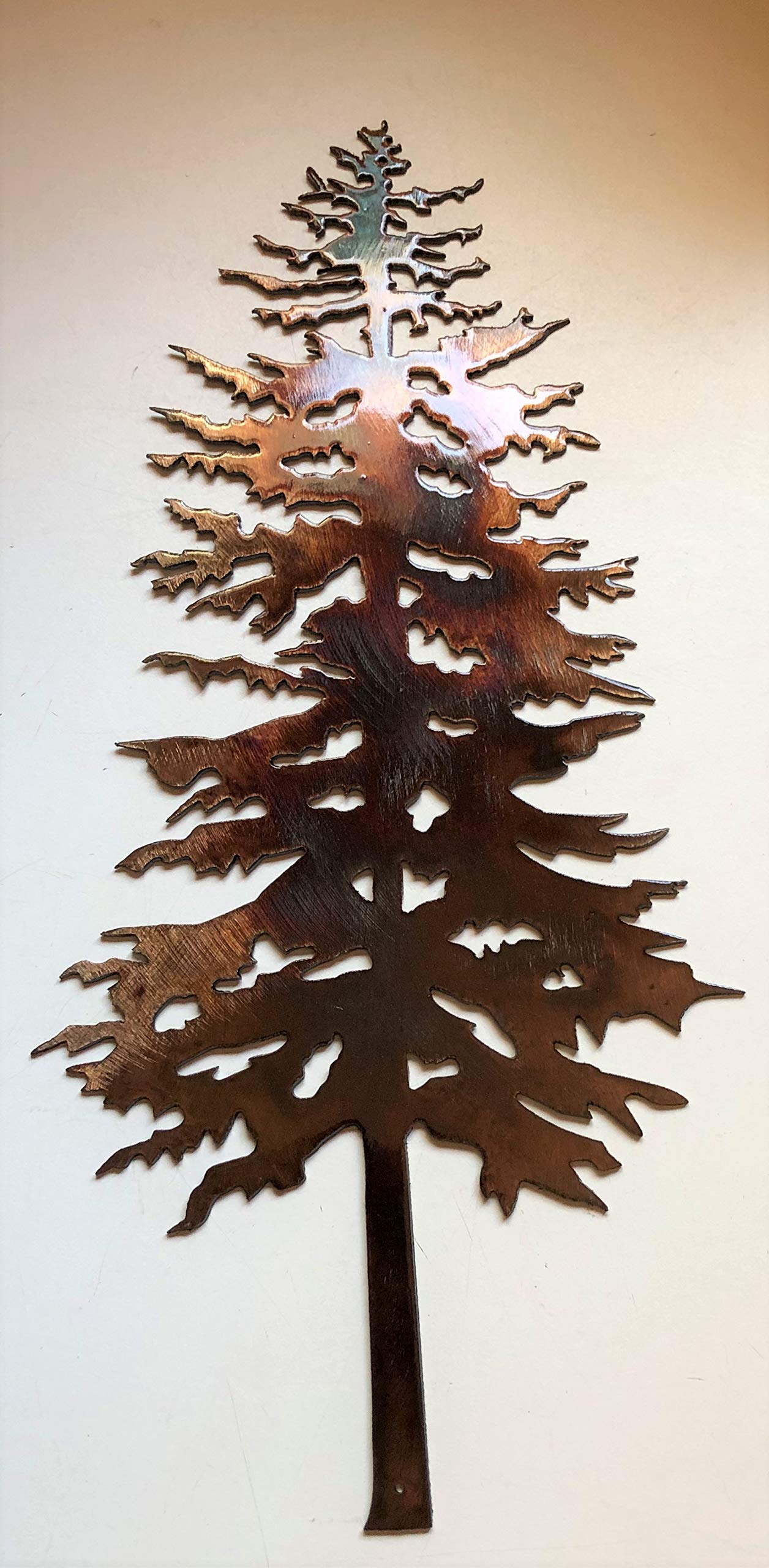 Forest Tree 15" Tall shown in 3 finishes
