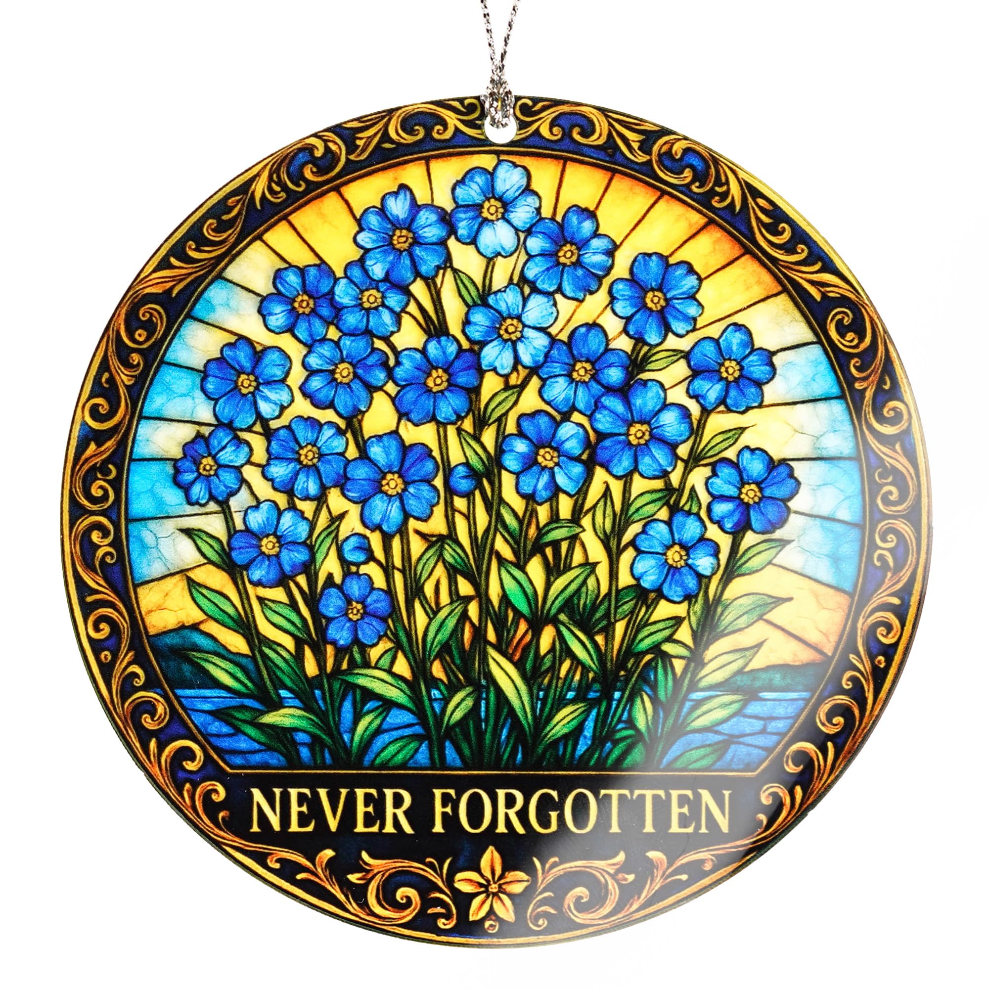 Forget-Me-Not Ornament memorial remembrance ornament