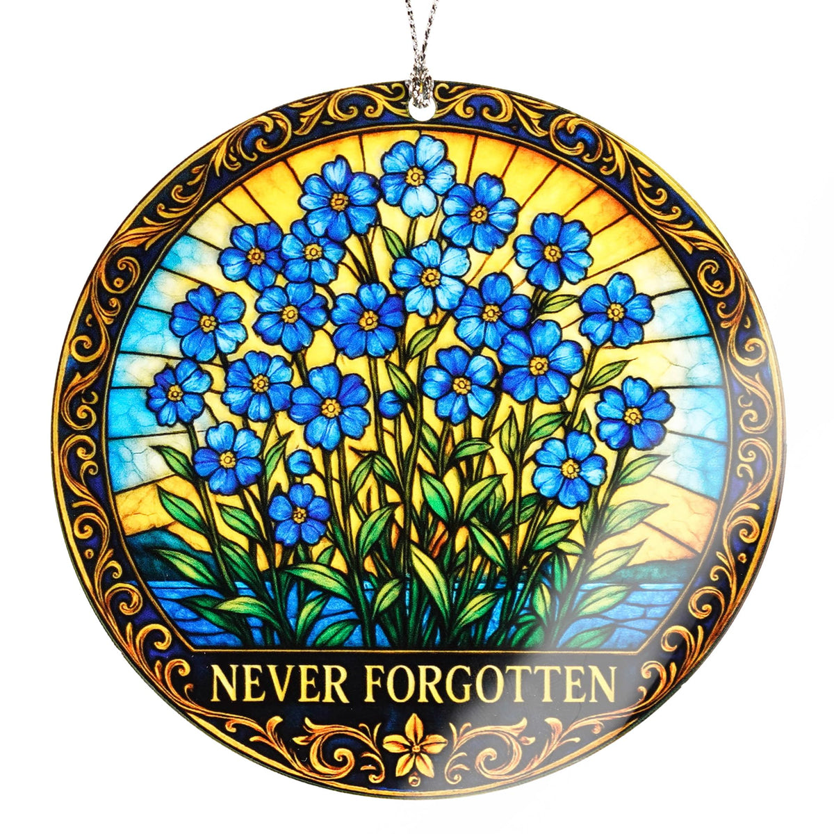 Forget-Me-Not Ornament memorial remembrance ornament