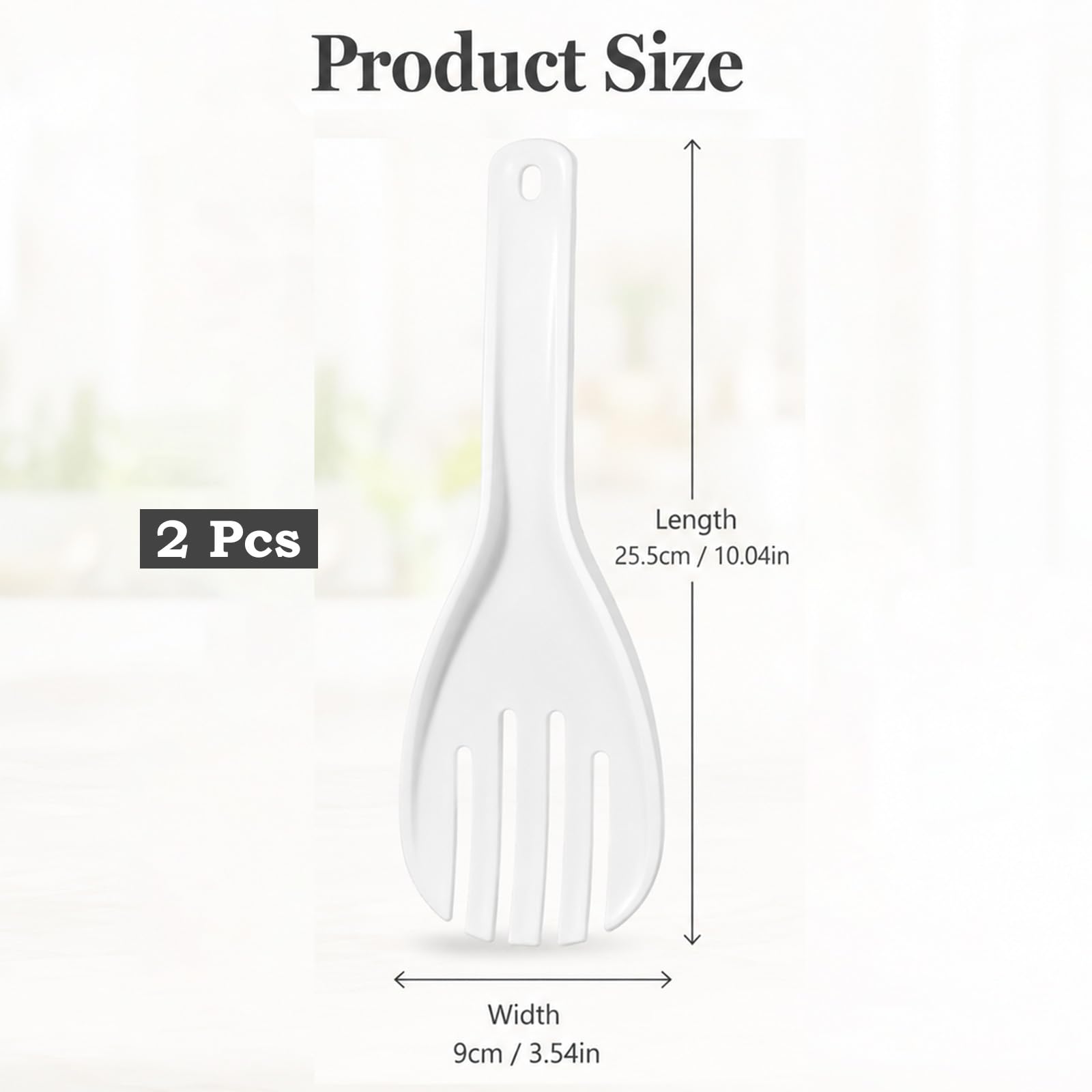 27cm white rice paddle for sushi and fried rice serving