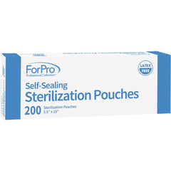 3.5 by 10 inch ForPro pouch latex-free packaging