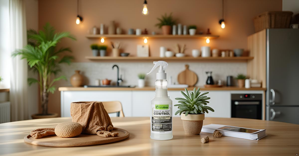 Plant-based FortaGrow pest spray with peppermint and clove oils
