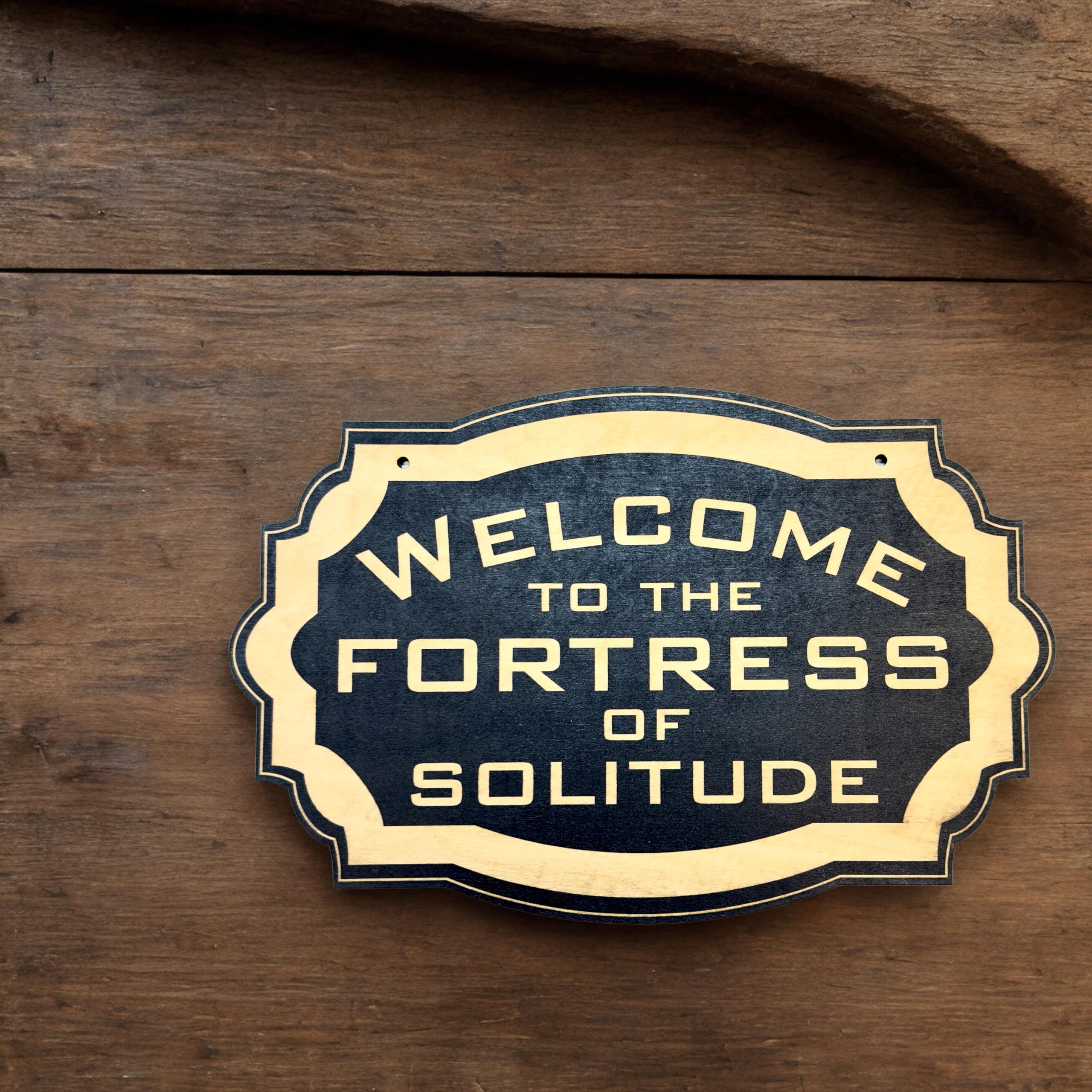 Gift-ready wooden sign for birthdays housewarmings and holidays