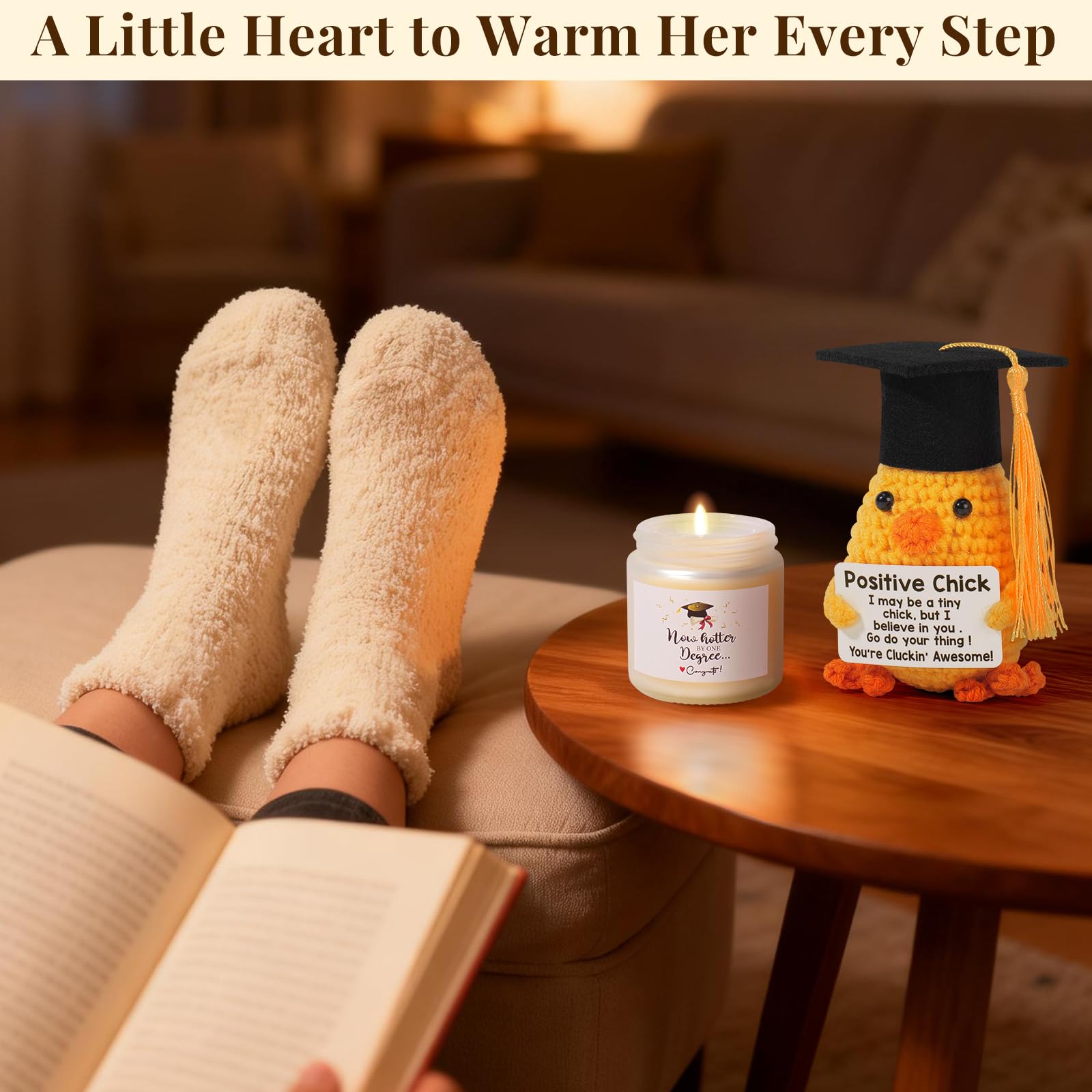 Fortunings JDS scented candle and greeting card