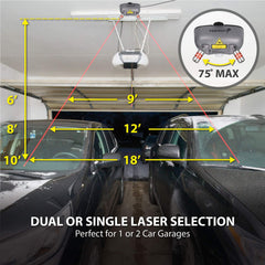 Motion activated laser with 33 ft range for Fosmon parking system