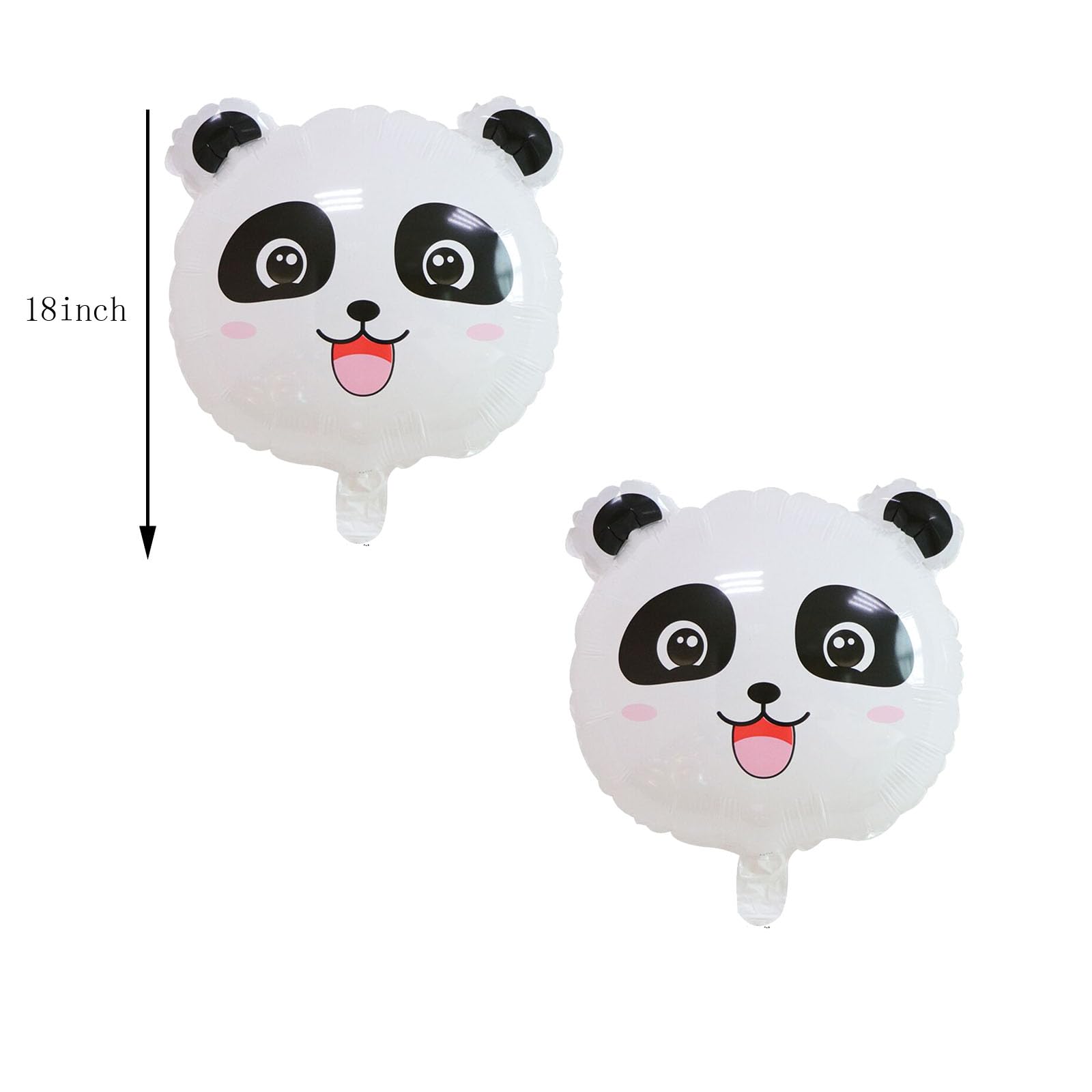 four 18inch round mylar balloons for party decor