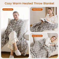 Indicator of four heat levels on heated blanket