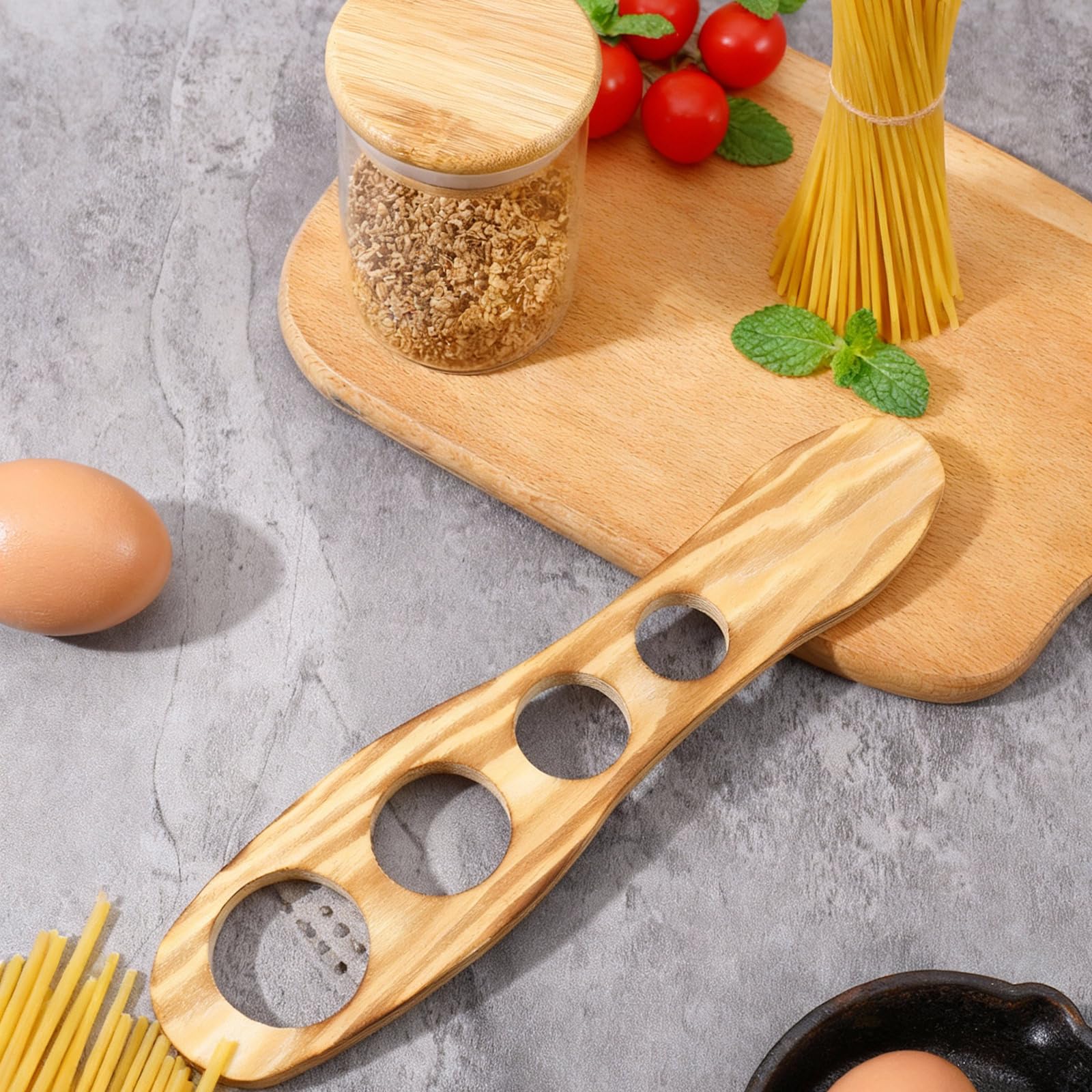 Elegant wooden design with natural finish