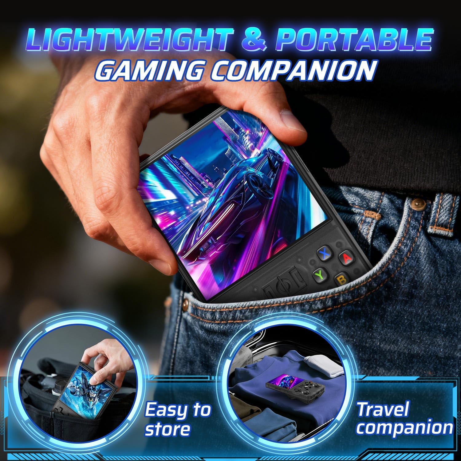 YEQOO R36MAX gaming device long lasting battery
