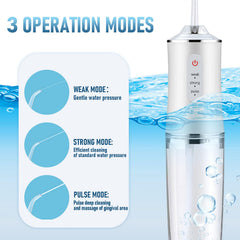 Four interchangeable jet tips included