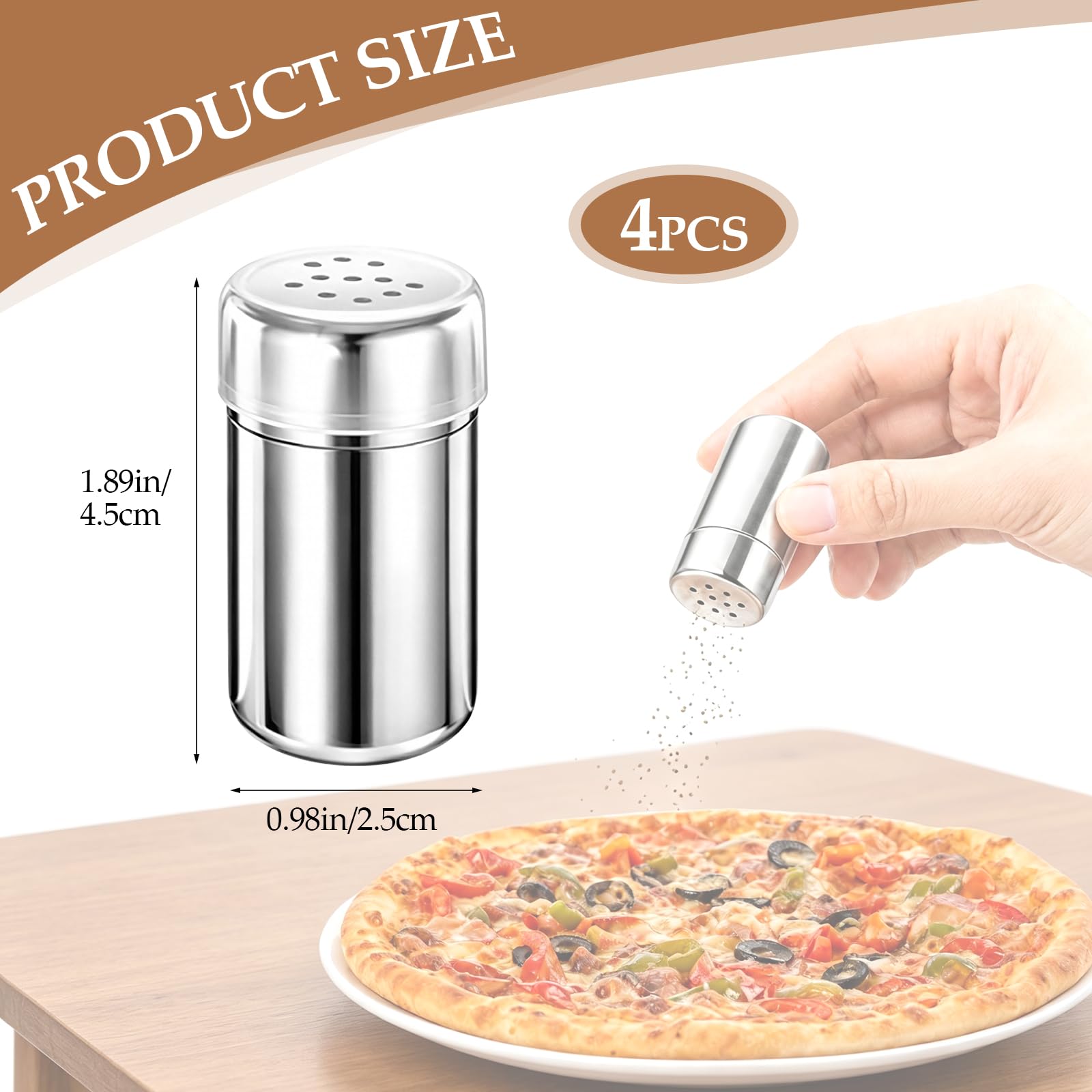 Portable seasoning containers for kitchen and outdoor use