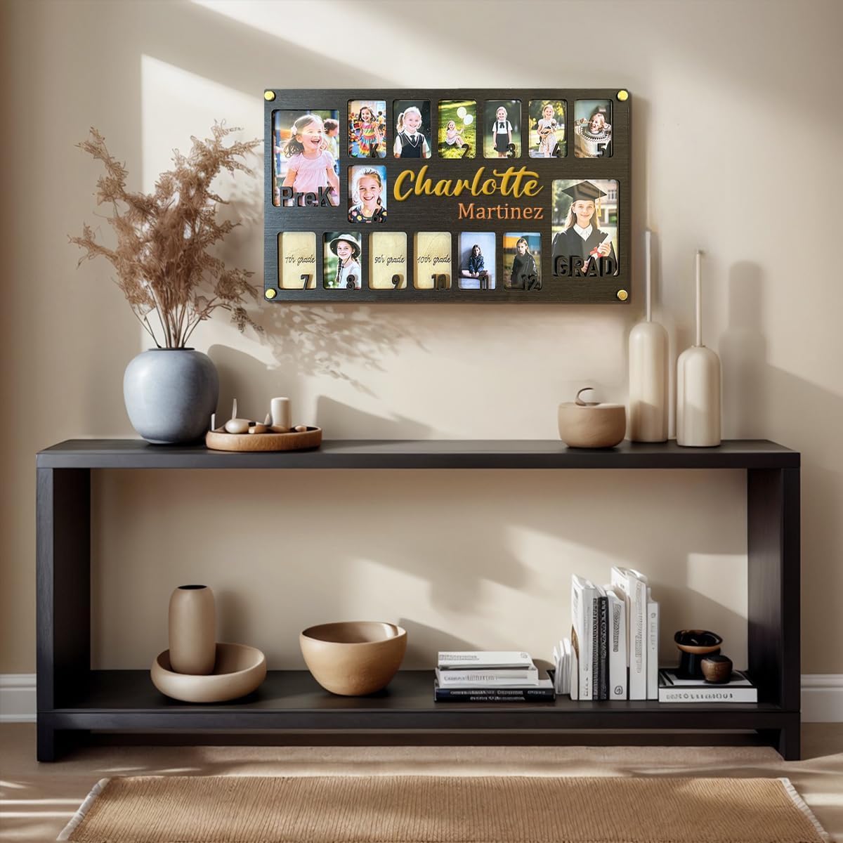 Two-layer Baltic birch wood with acrylic construction
