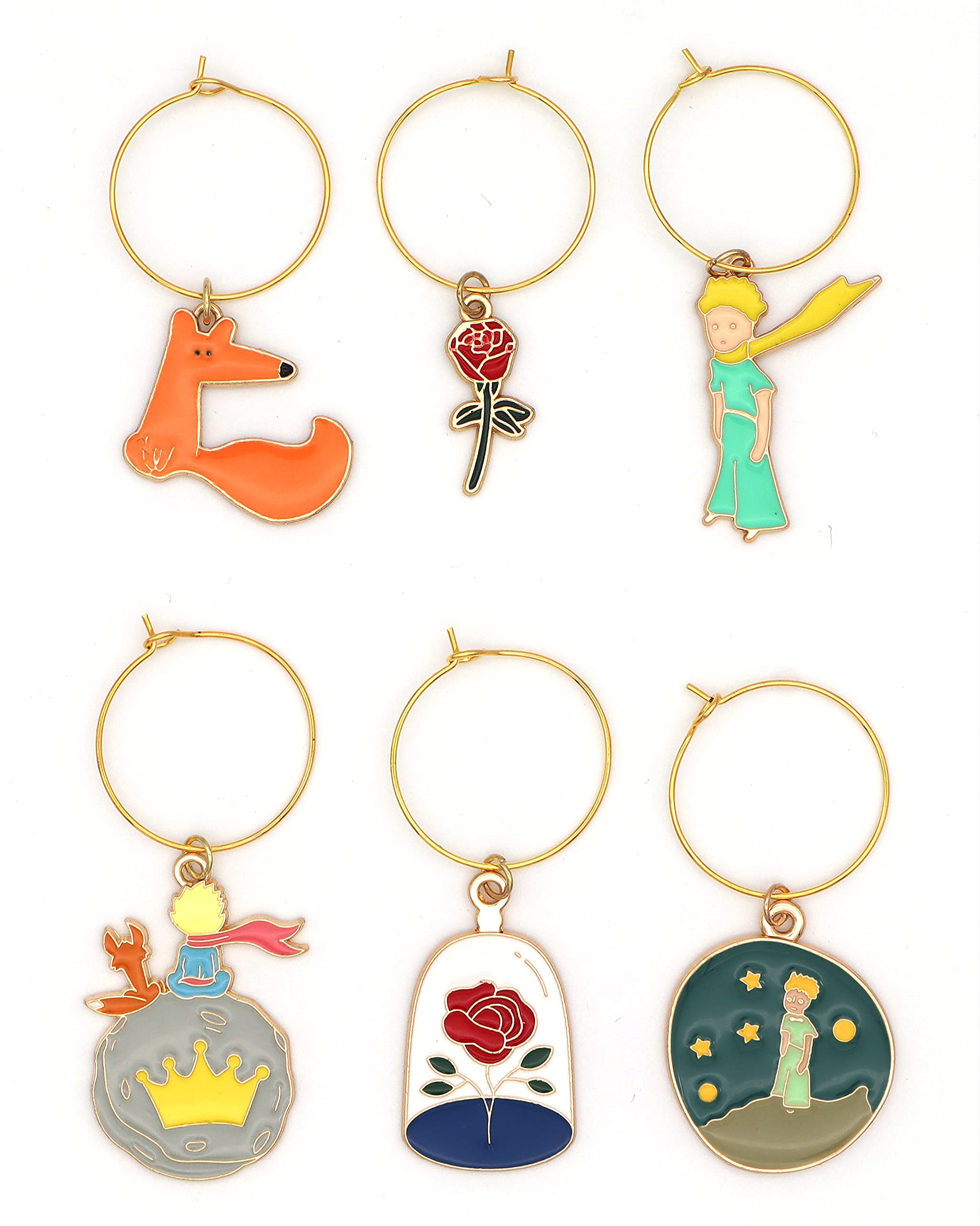 Gift-ready box Serendipity wine glass charms image