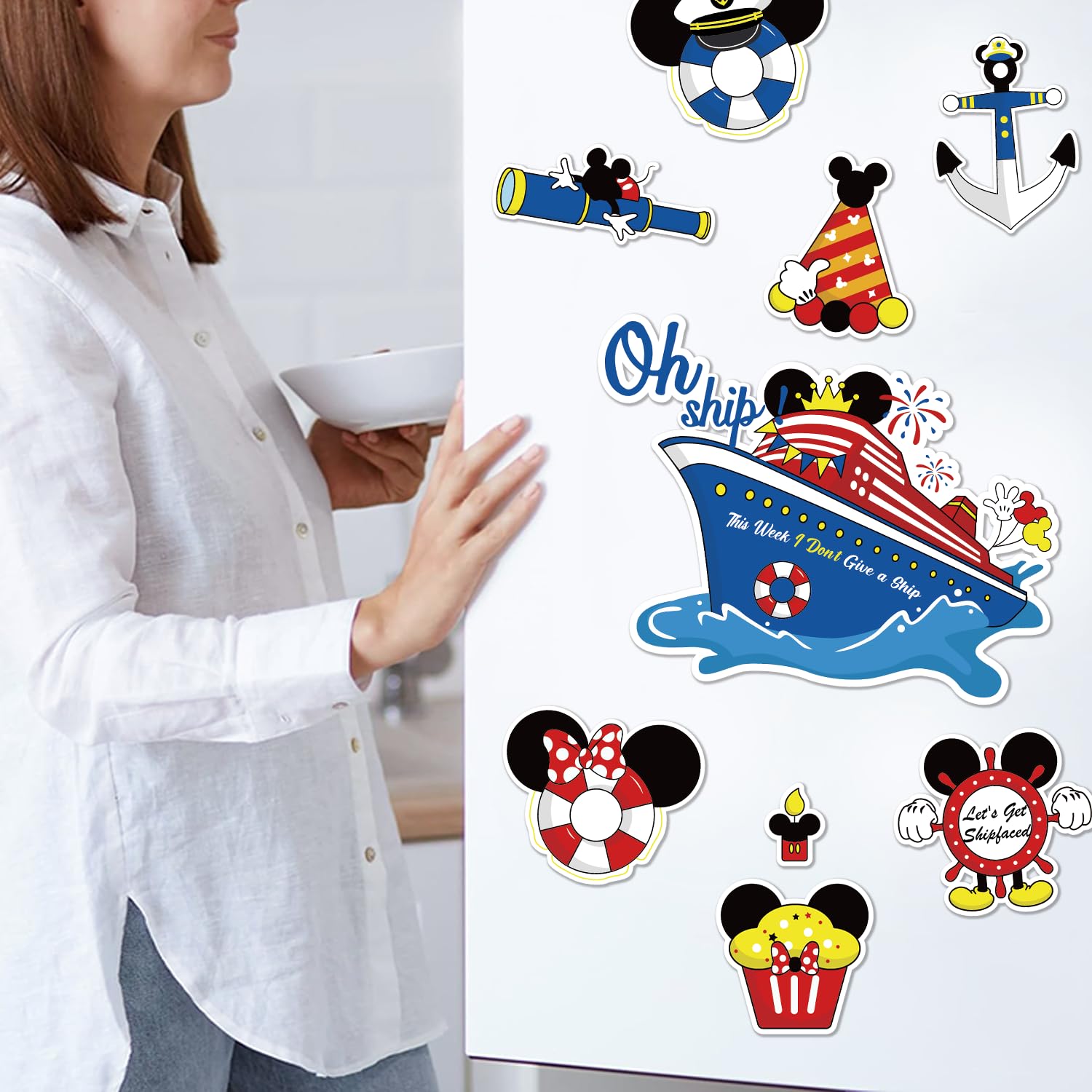15 piece set of cruise door magnets by Fprl