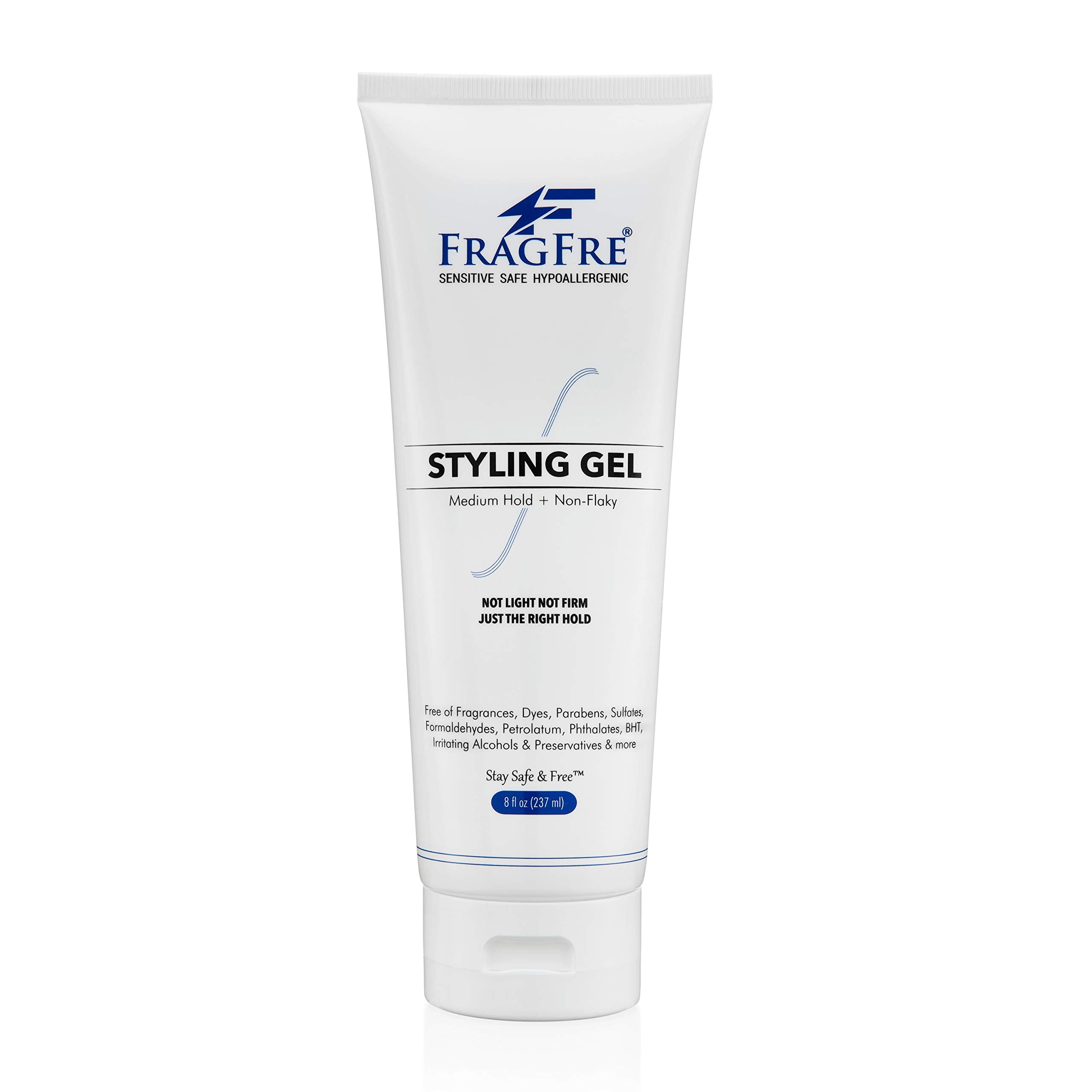 fragfre hair styling gel bottle front view
