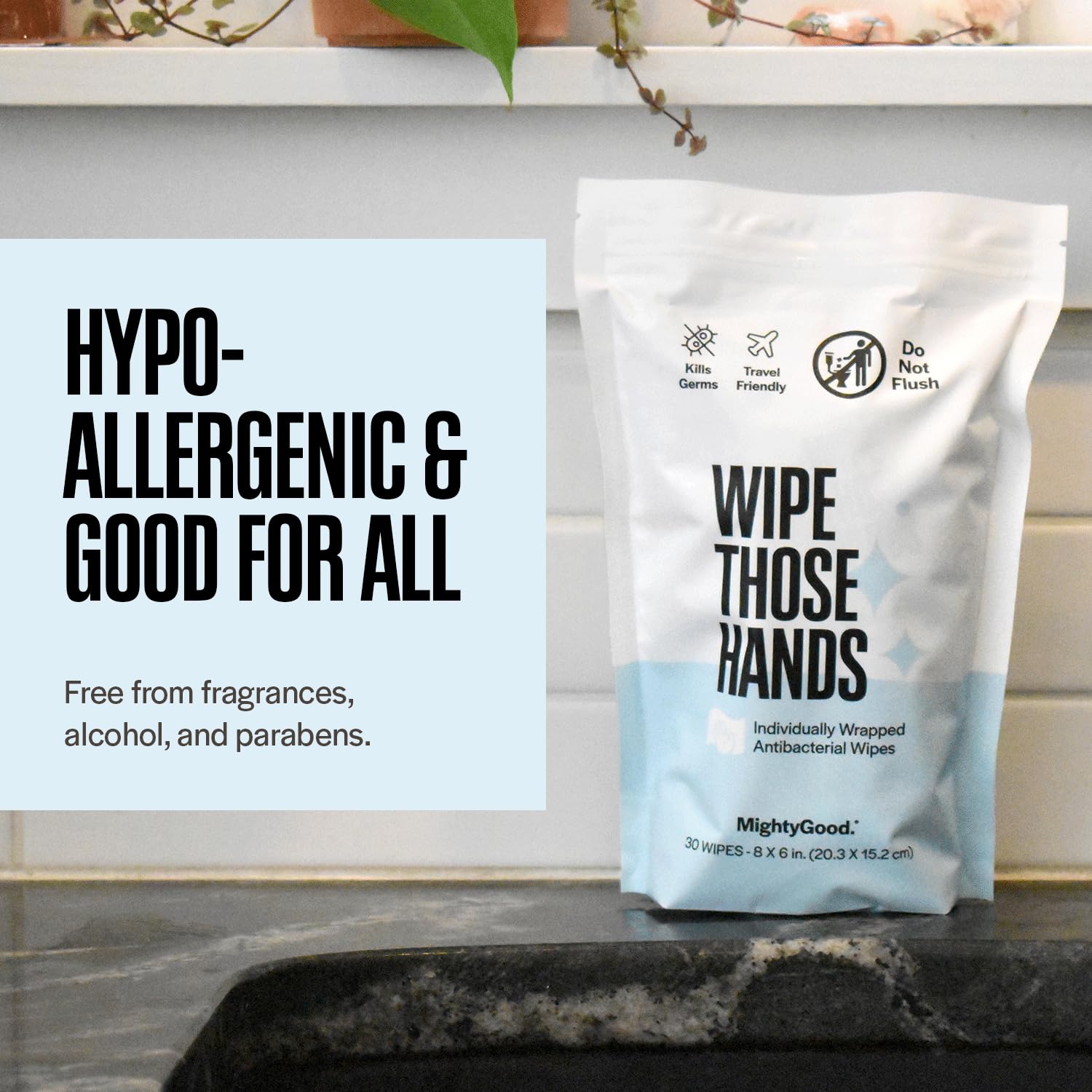 Ultra-soft hydrating wipes without sticky residue image