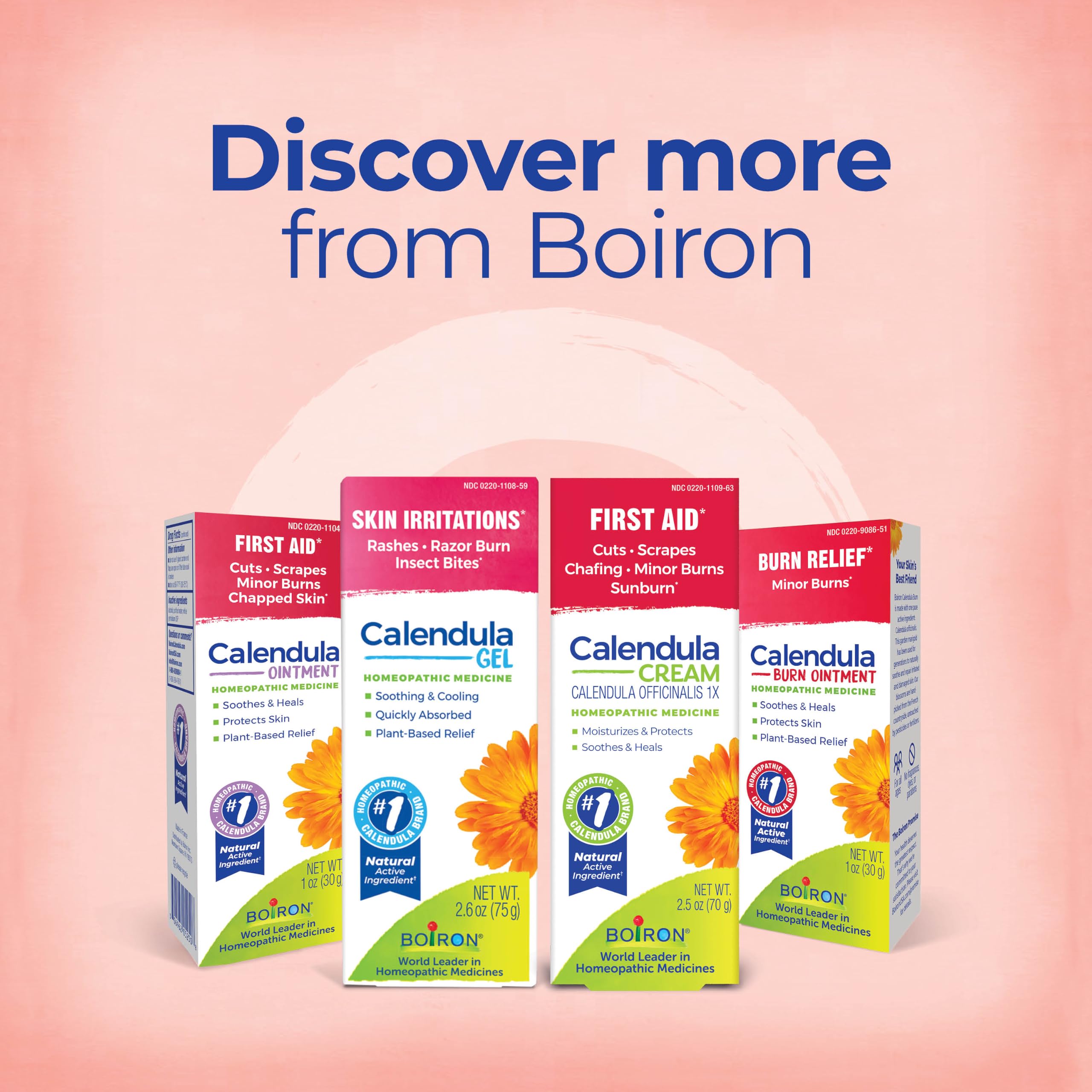 Fragrance-free calendula cream packaging