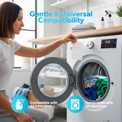 one color catcher sheet used at start of wash cycle