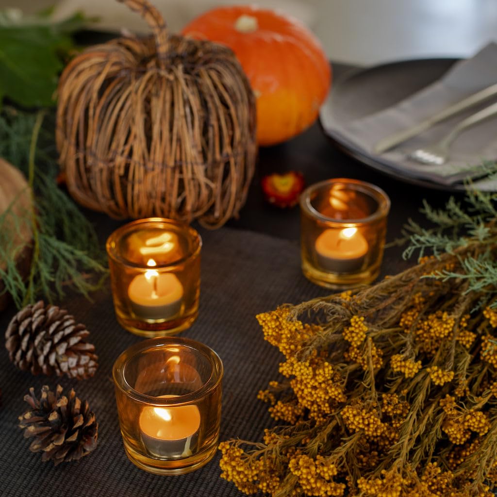 Fragrance free tea lights burn clean for sensitive spaces