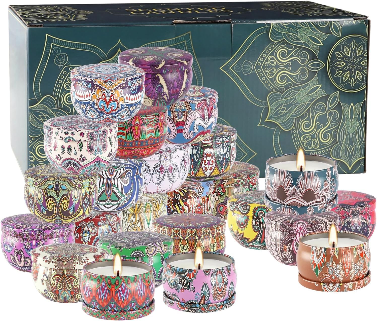 Eco friendly 100% soy wax candles by Howemon