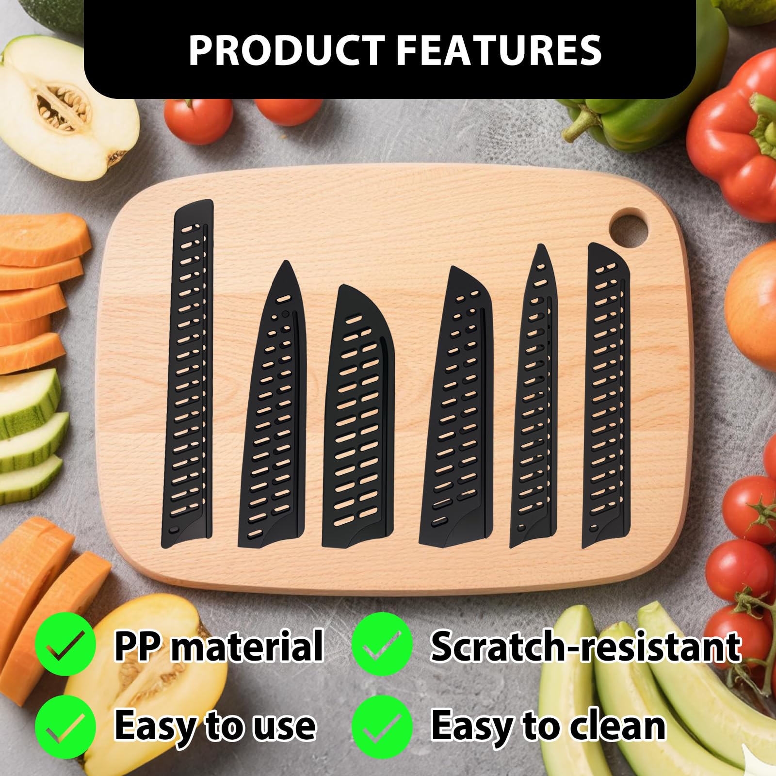 Framad 7inch japanese knife sleeve