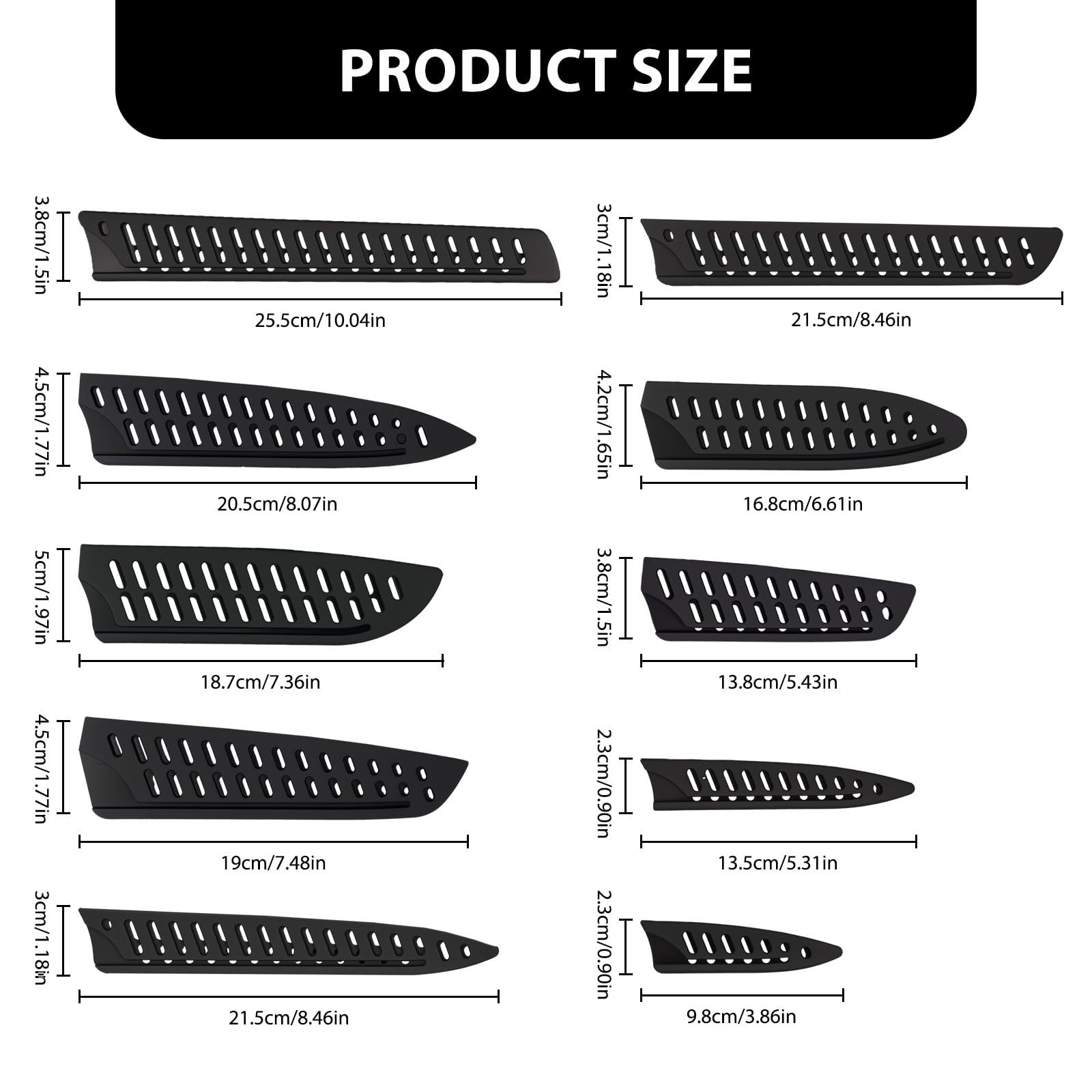Framad 8inch bread knife sleeve