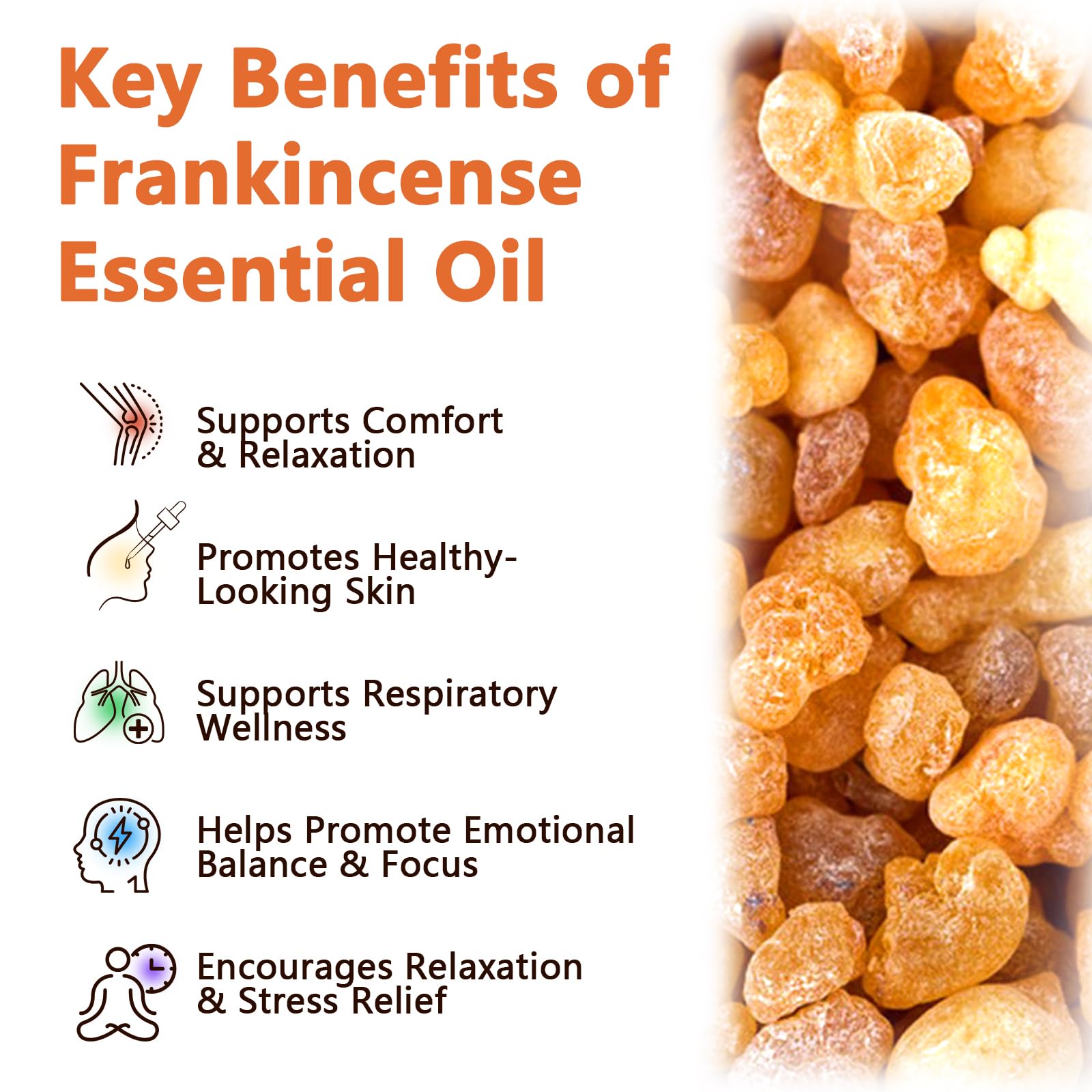 Bath soak preparation using frankincense essential oil