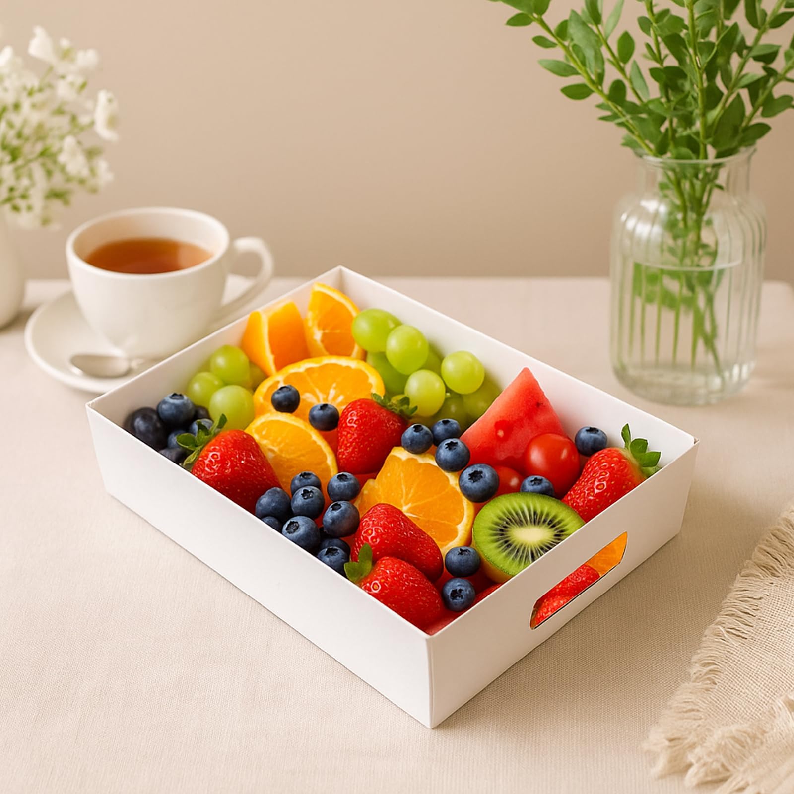 Easy cleanup after events with Frcctre disposable trays