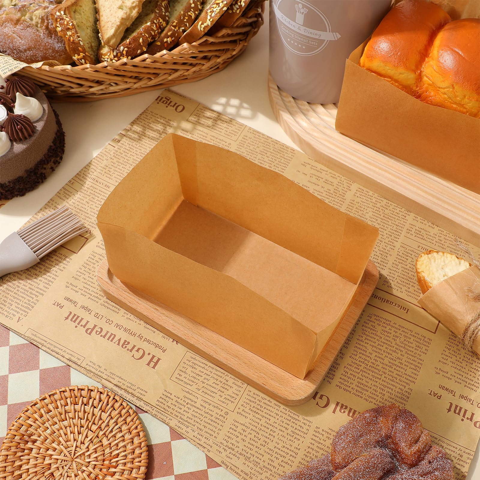 Microwave and freezer safe parchment sheets