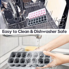 BPA-free silicone and PP material ice trays