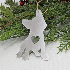 Laser cut marine grade aluminum ornament 0.063 inch thick