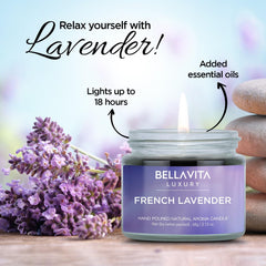 Indian Cinnamon scent candle from Bella Vita fall decor set