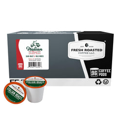 Fresh Roasted Coffee Italian Roast K-Cup Pods 96 count