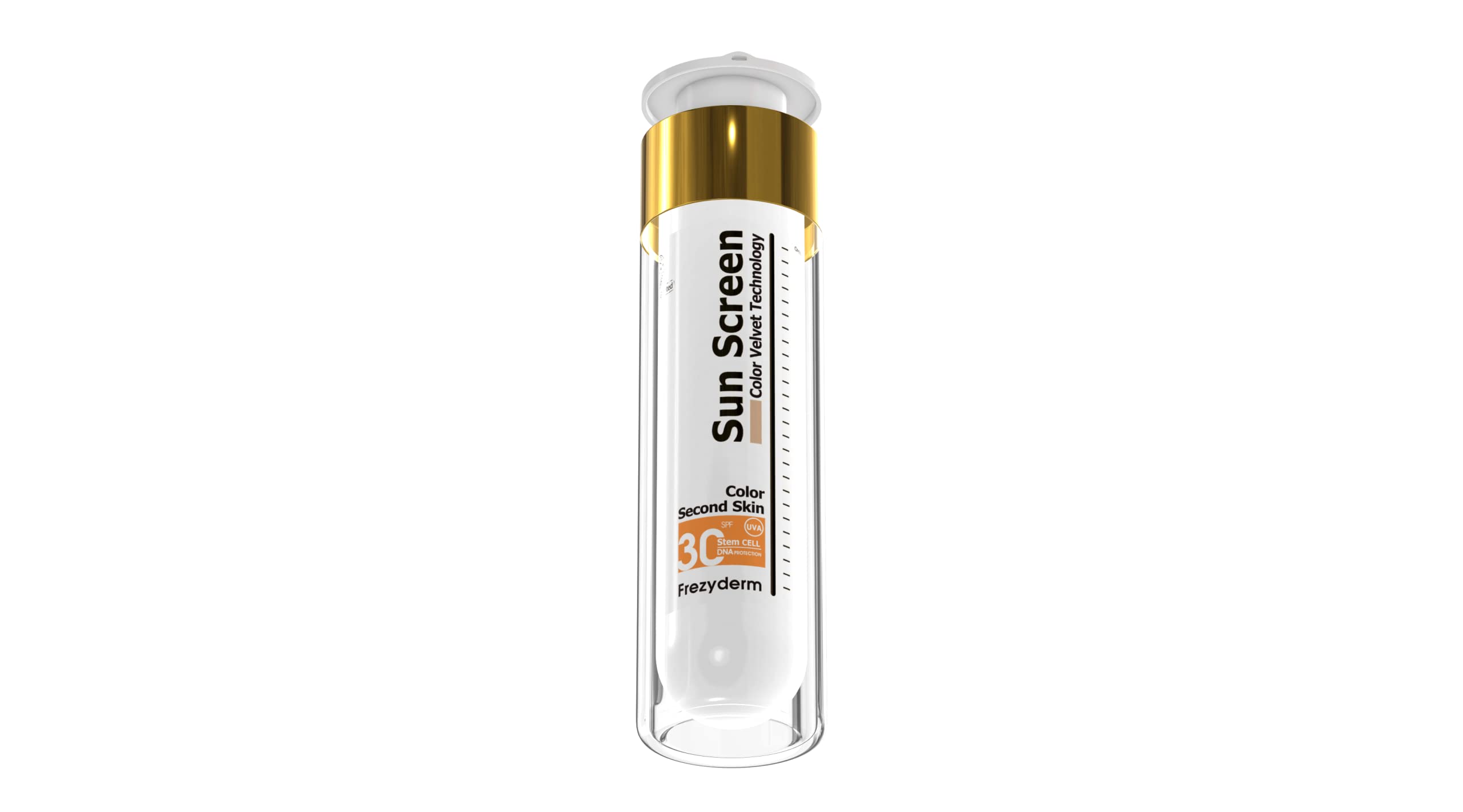 Frezyderm face sunscreen SPF30 50ml tube in velvet tint