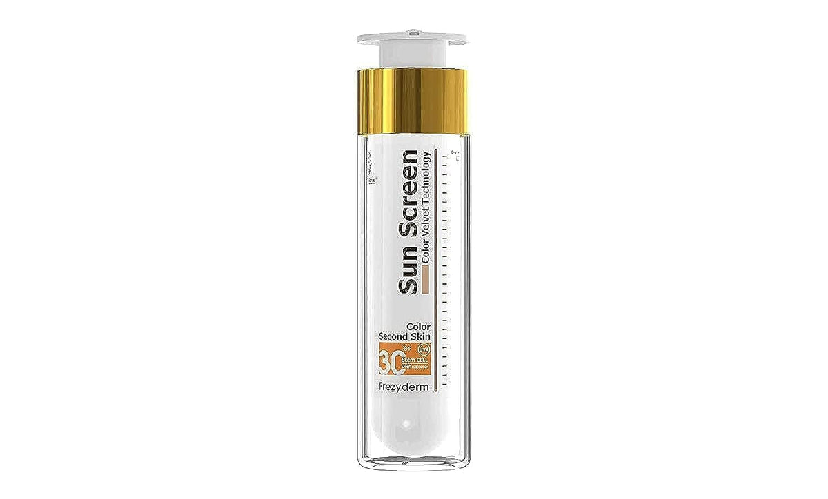 Frezyderm sun screen color tinted velvet face SPF30 50ml bottle