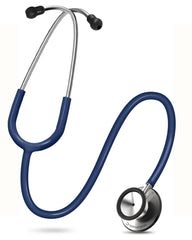 FriCARE navy blue dual head stethoscope