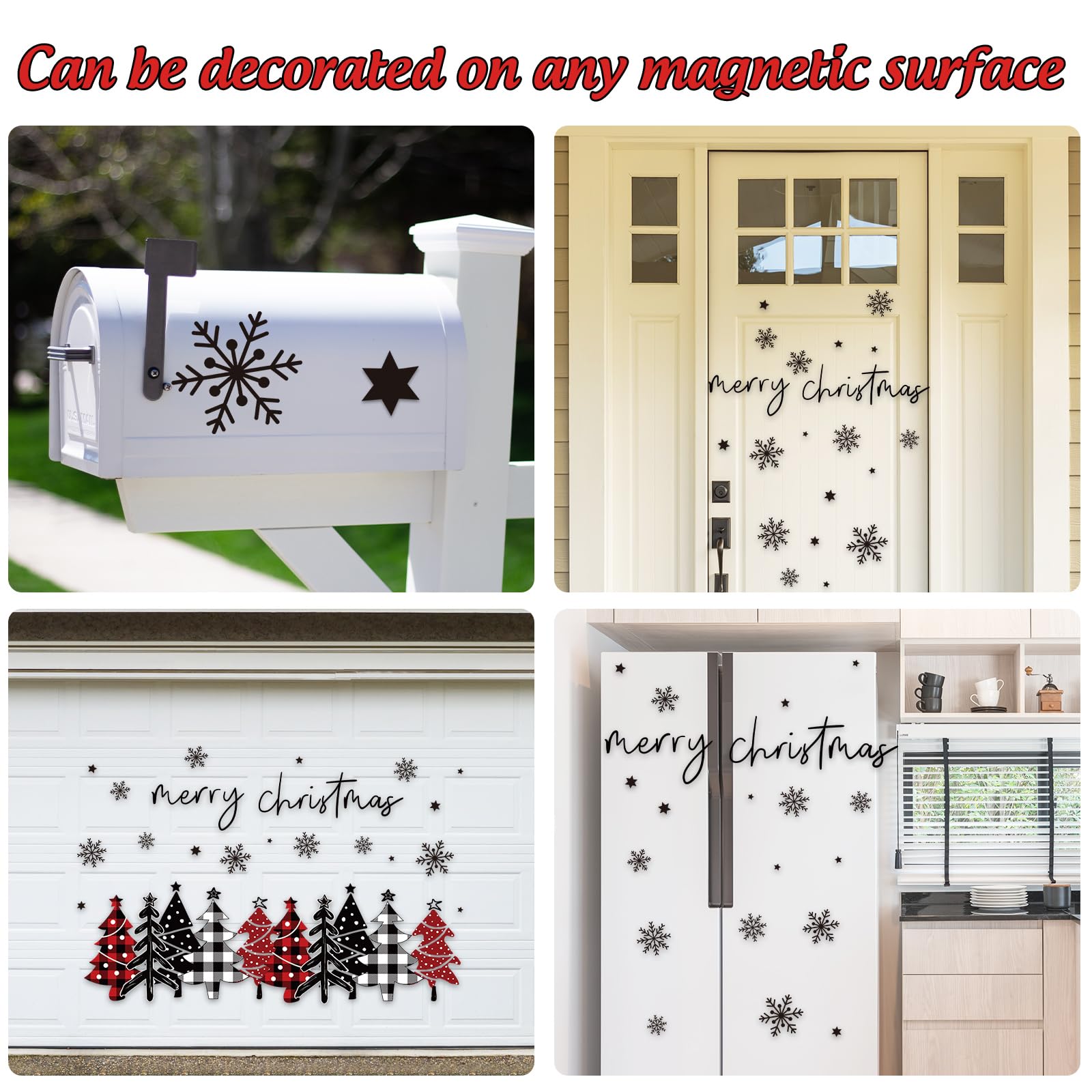Garage door magnets set includes 32 pieces for home decoration image 4