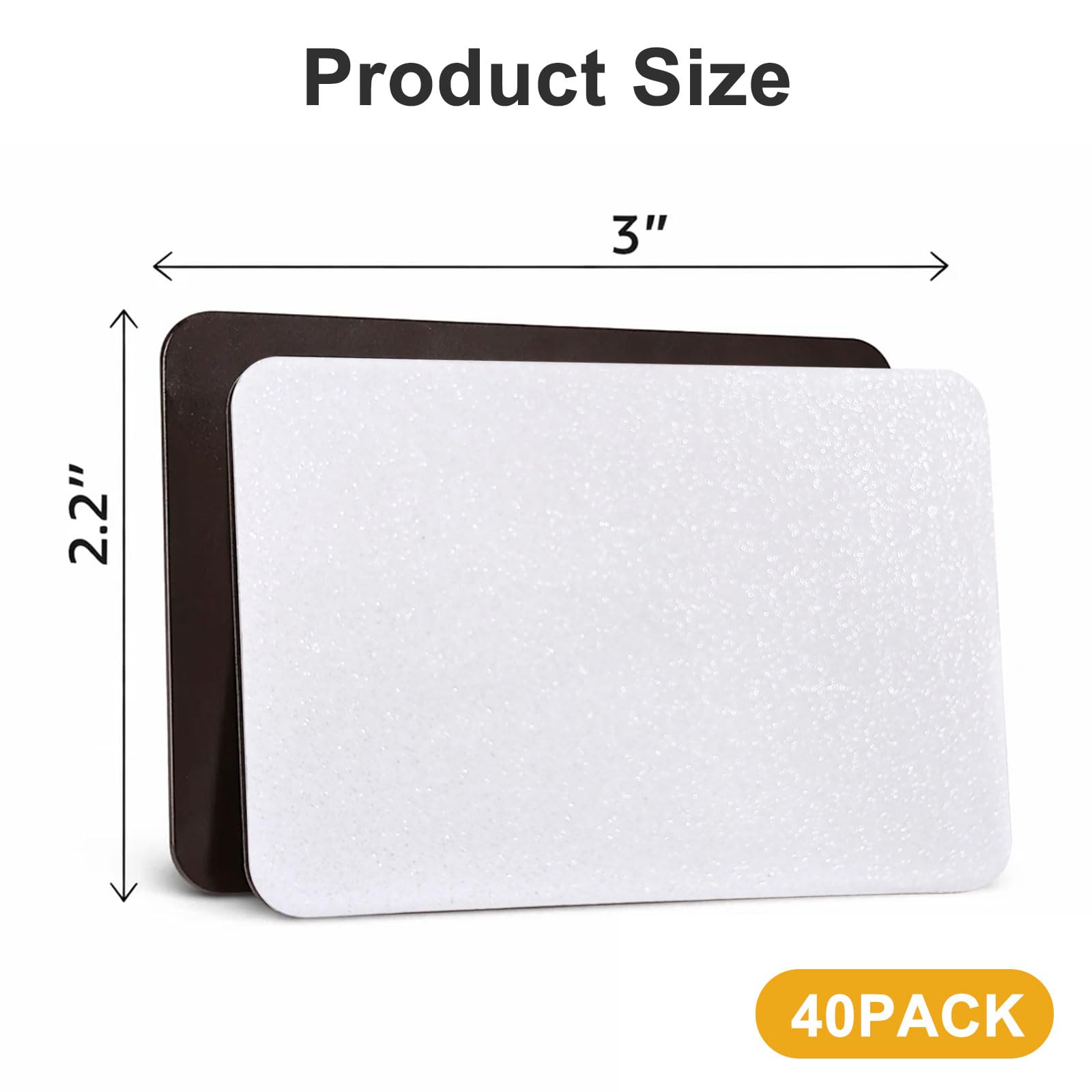 Integrated one piece sublimation magnet blank with coating