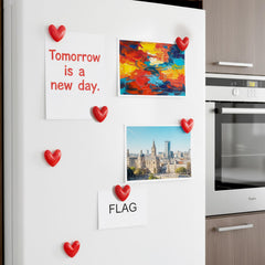 Each magnet size 2.6 cm square