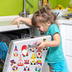 Seasonal holiday magnet styles Fall to Christmas