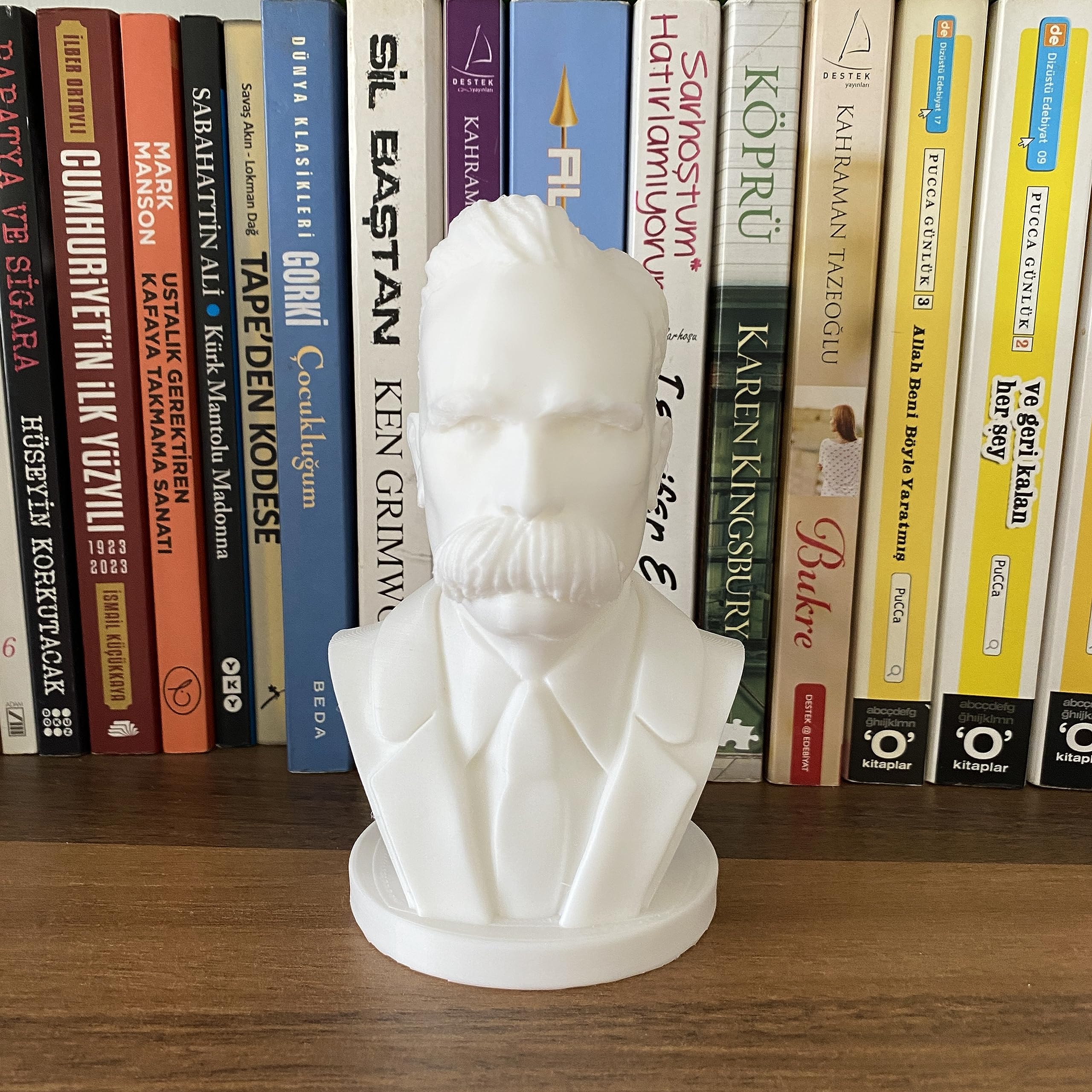 Compact 15 cm Friedrich Nietzsche Bust philosophy decor