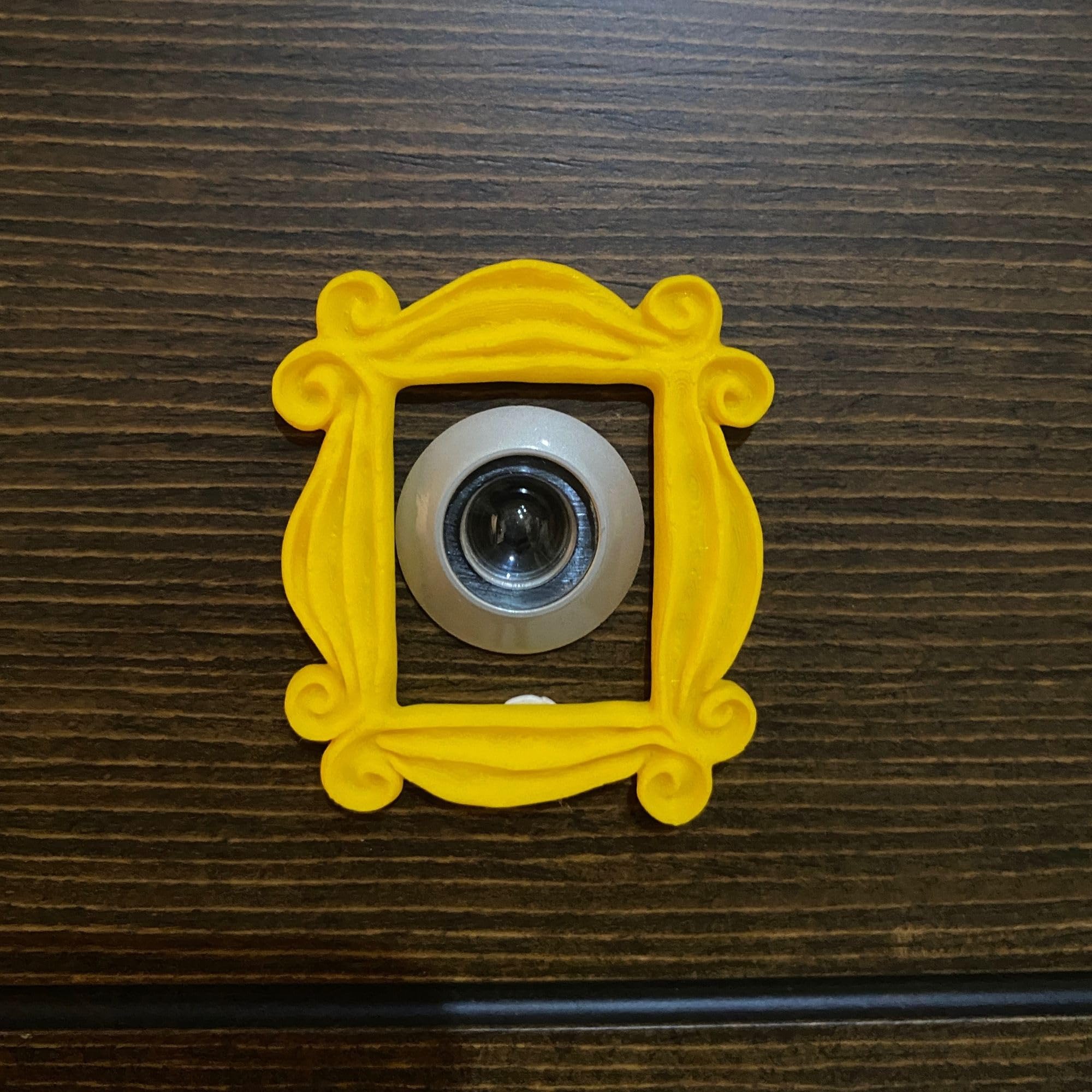 Six image gallery view of Monica's peephole frame mini