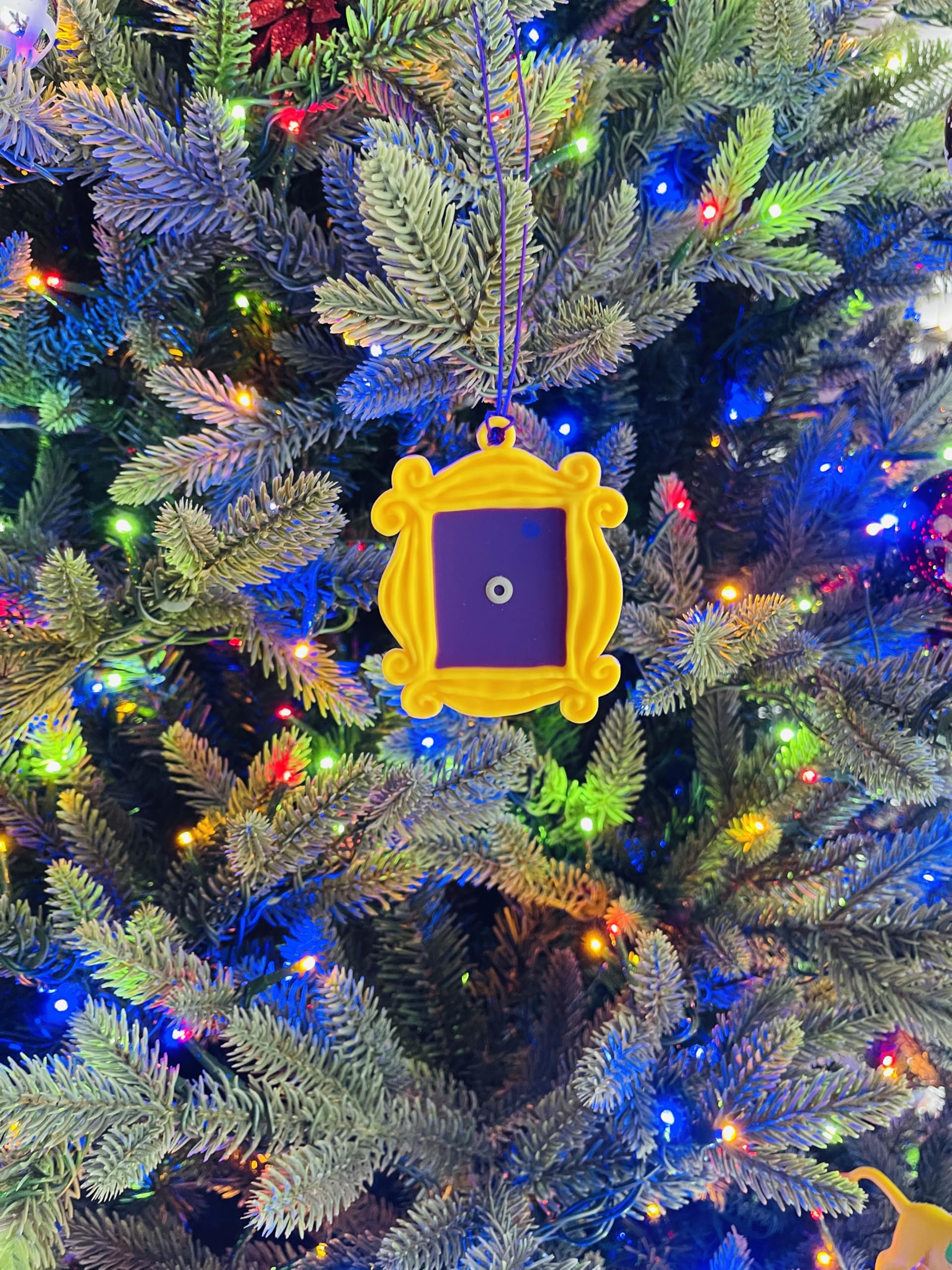 Pat The Dog and frame pair ornament