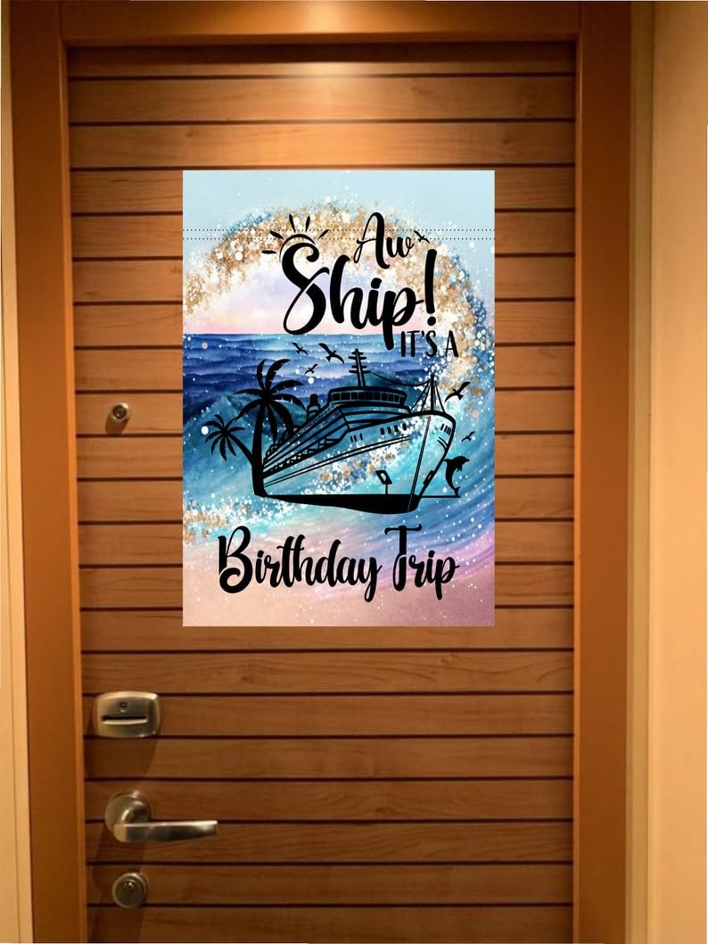 Friends that cruise together last forever banner design