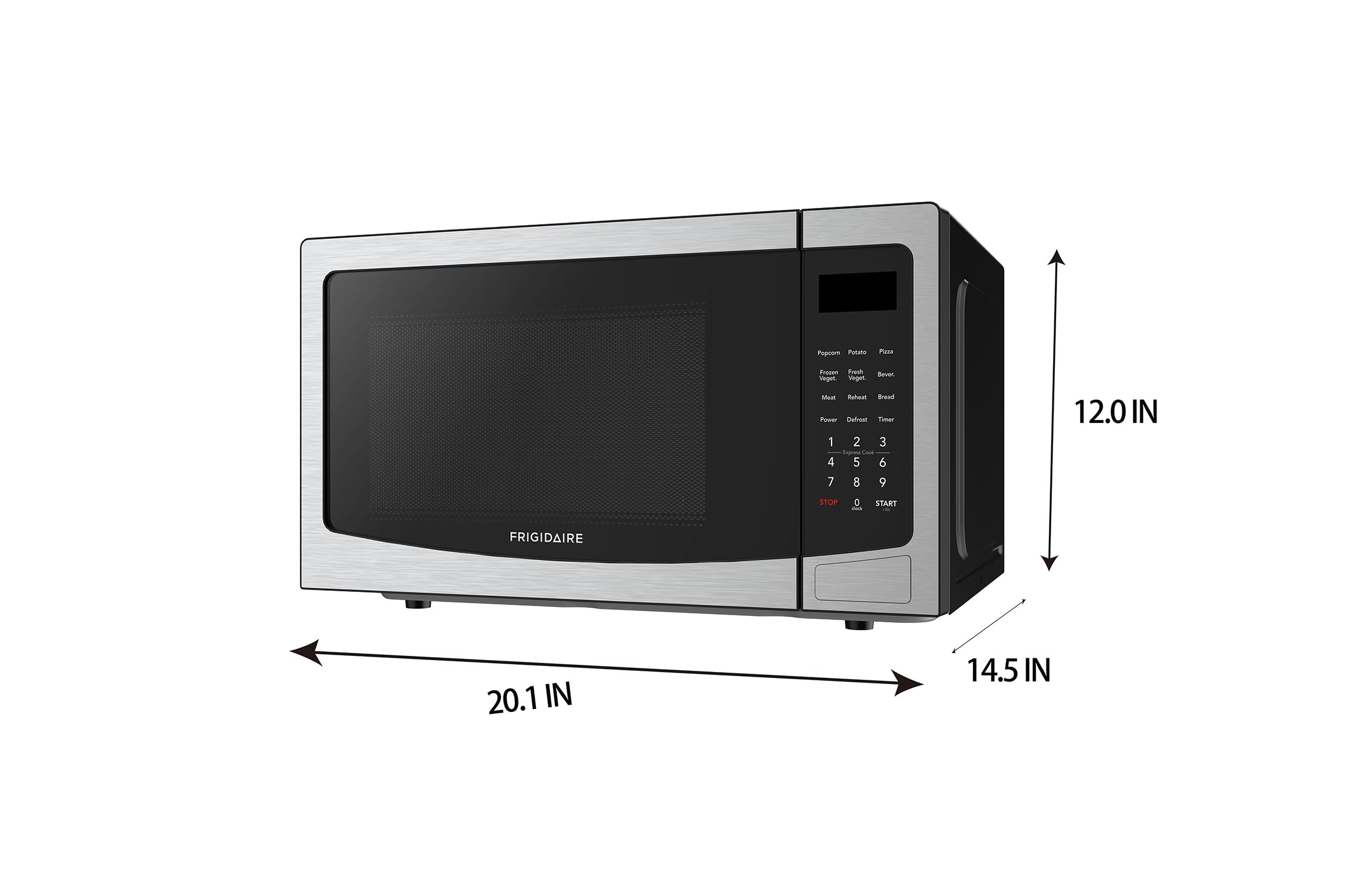 Frigidaire compact microwave suited for dorms and offices