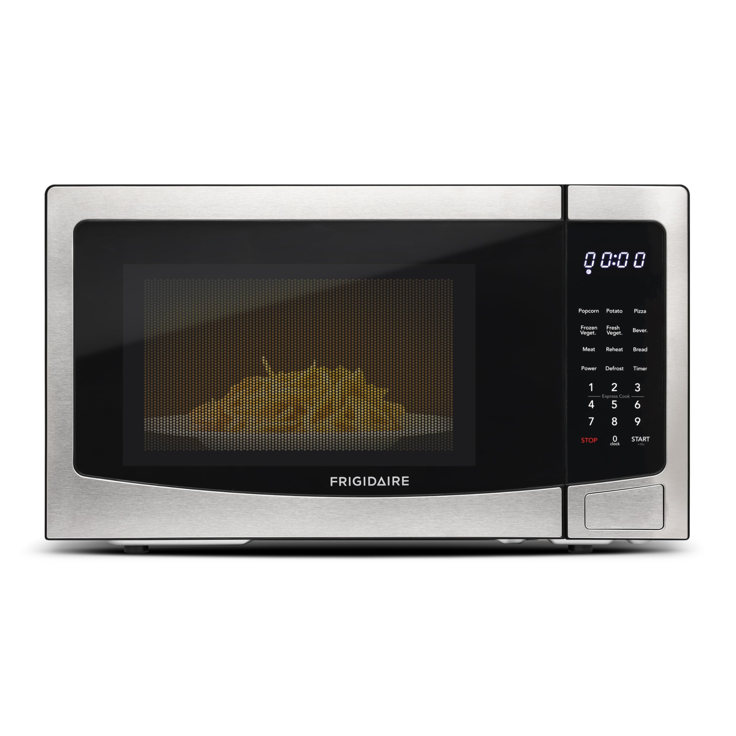 Frigidaire stainless steel microwave oven exterior
