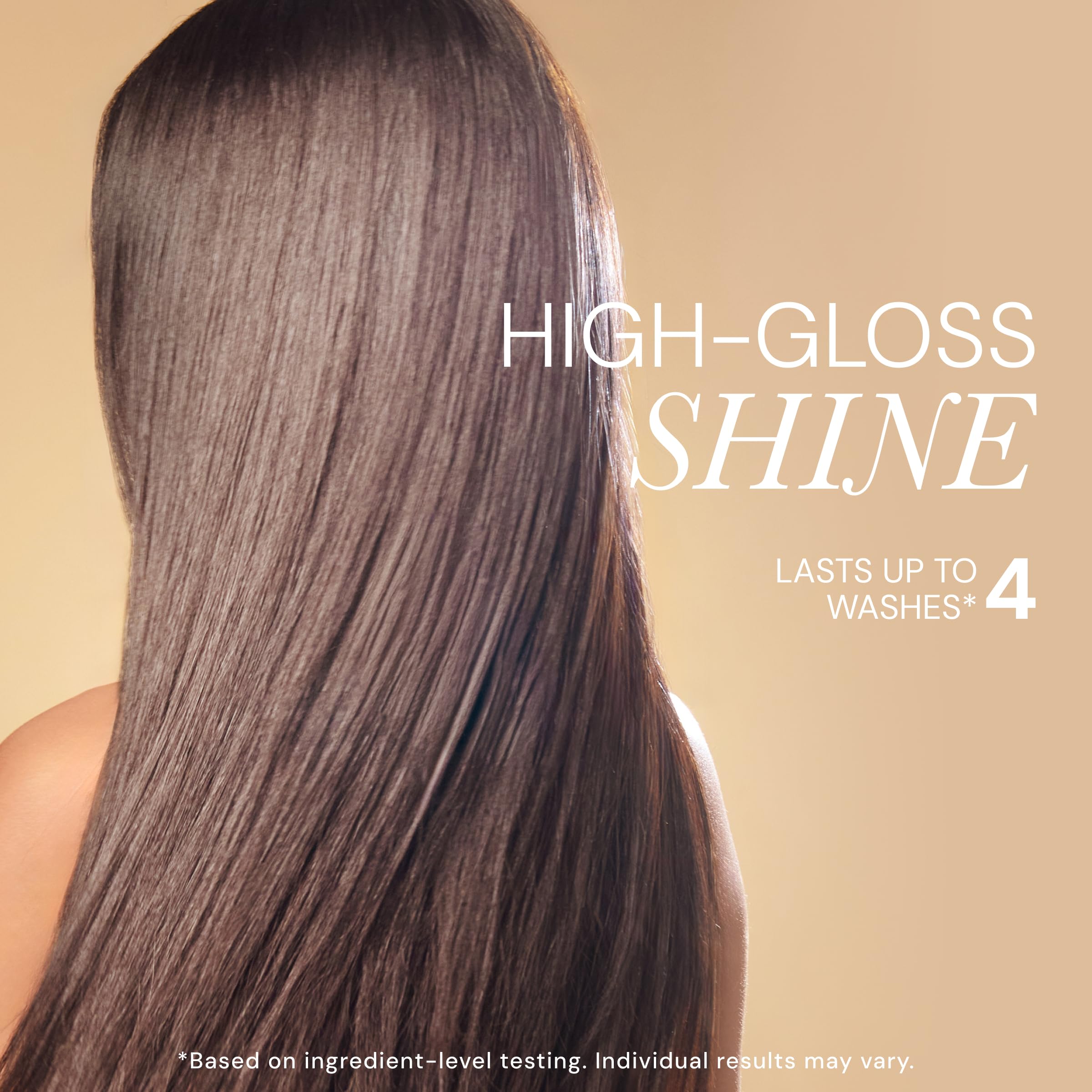 Mirror-like shine from Gloss Shock silicone complex
