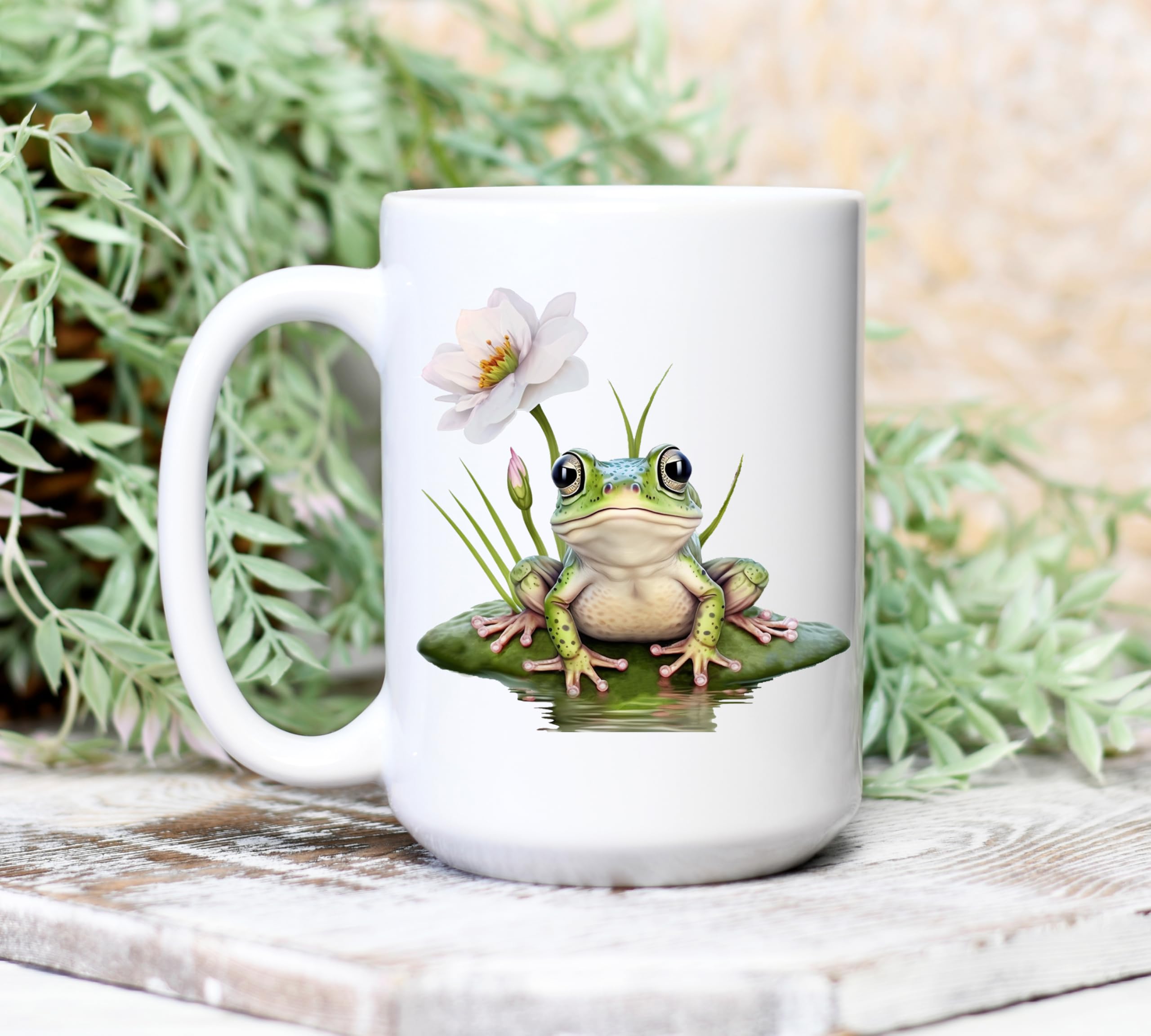 Single piece package mug white ceramic