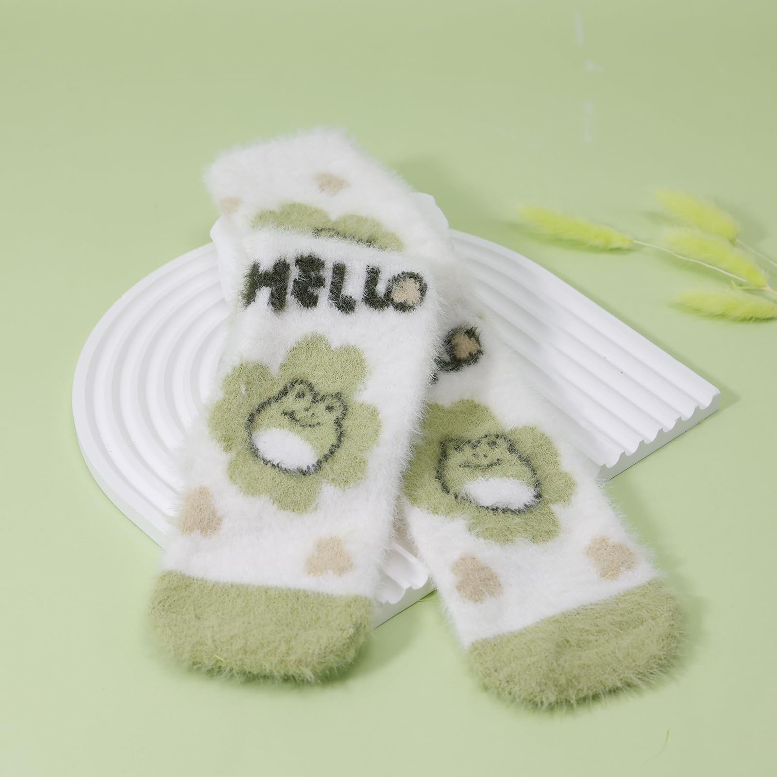 Frog pattern coaster included in gift set