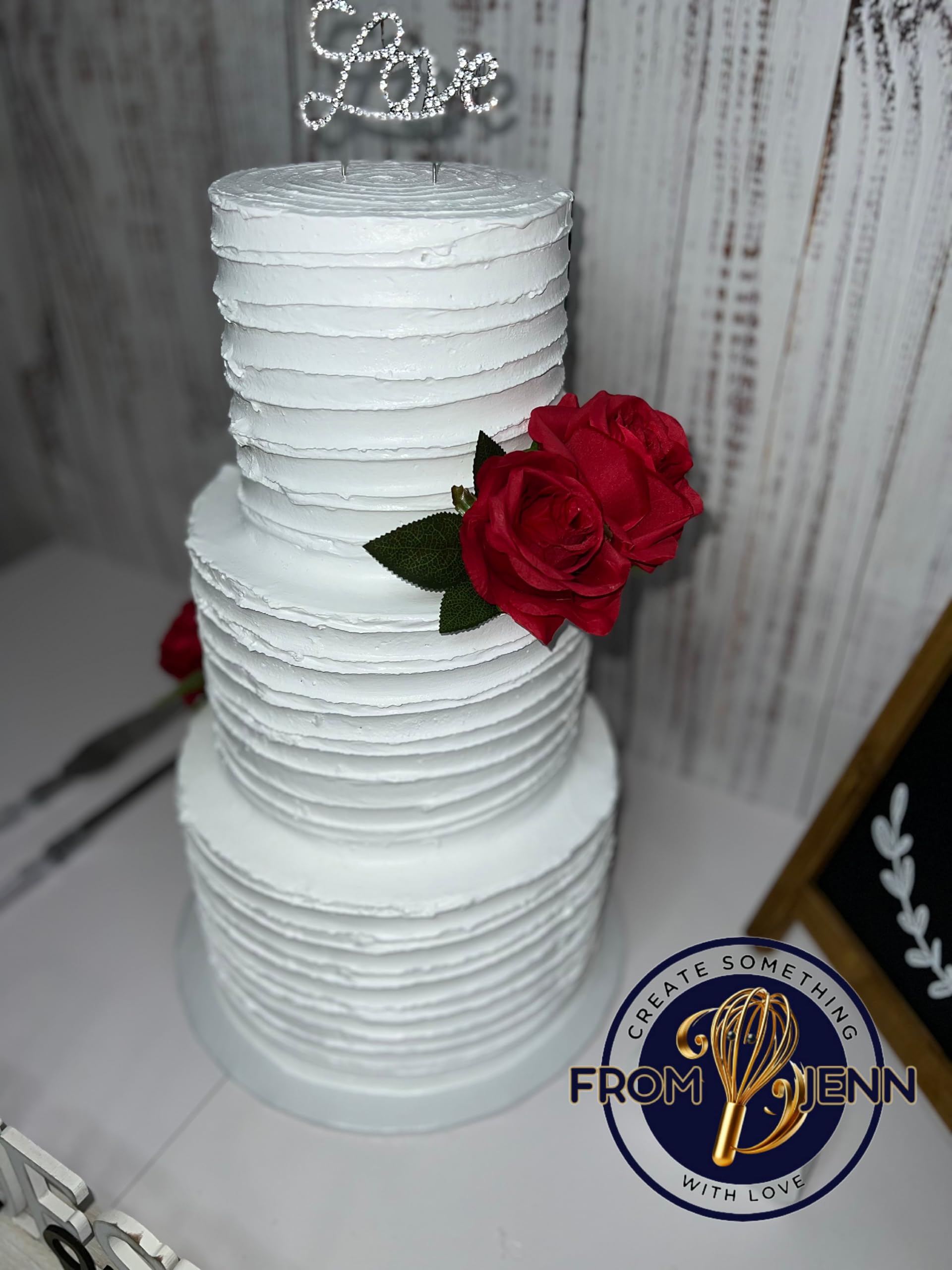 FromJennWithLove 18 inch tall fake cake display